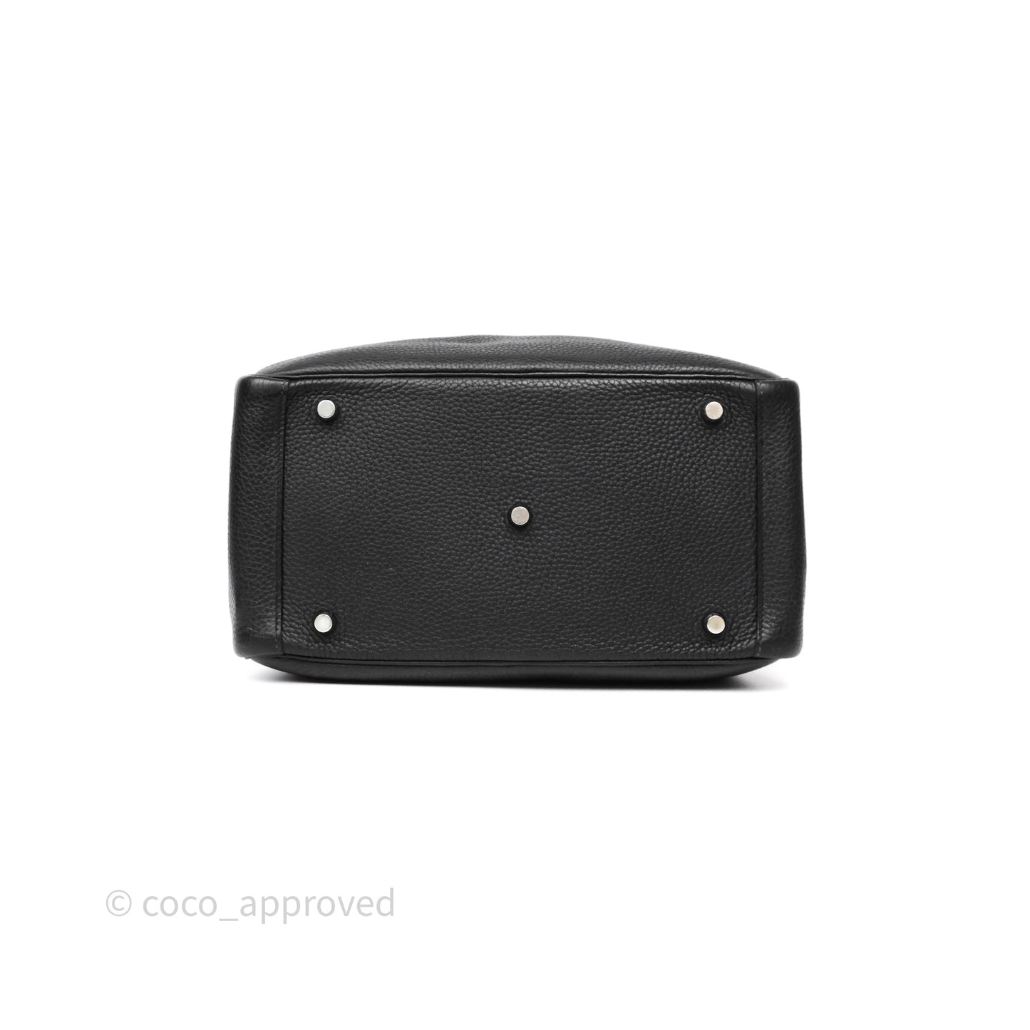 Hermès Lindy 30 Black Clemence Palladium Hardware