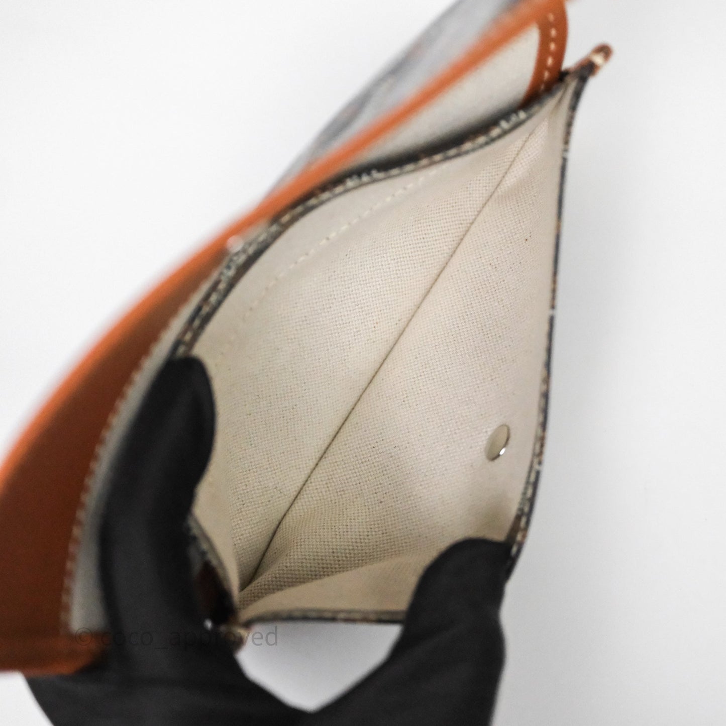 Goyard Bohème Hobo Bag Black/Tan Goyardine Canvas