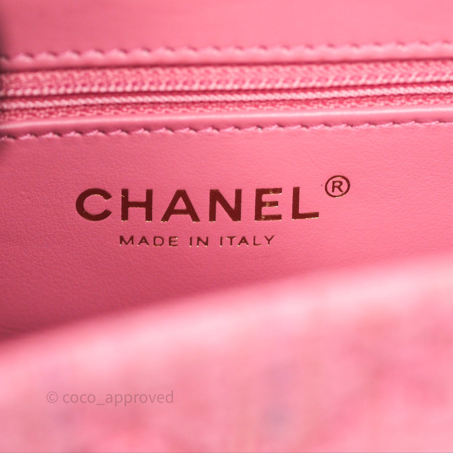 Chanel Kelly Bag Pink Tweed Aged Gold Hardware