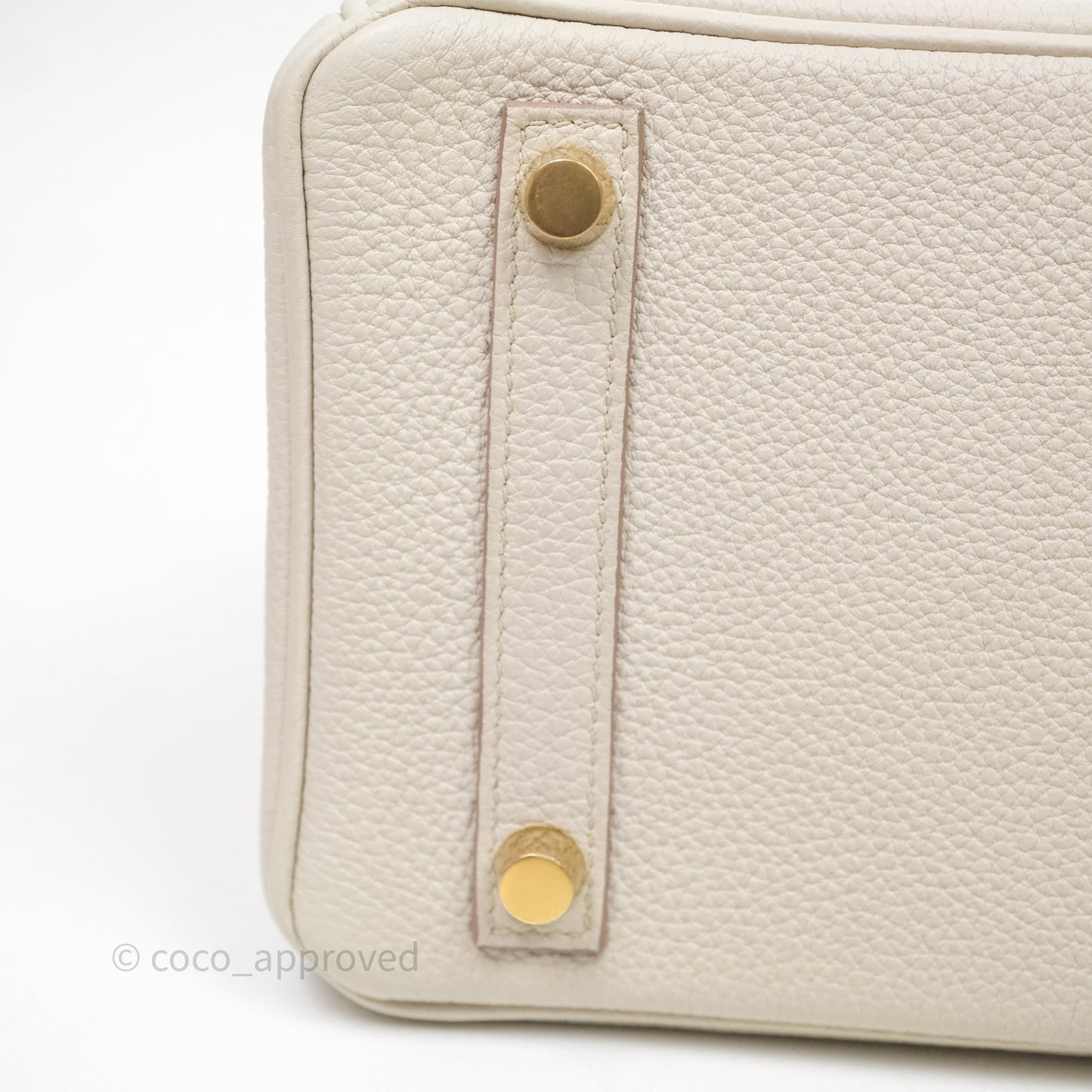 Hermes Birkin 25 Beton Togo Gold Hardware