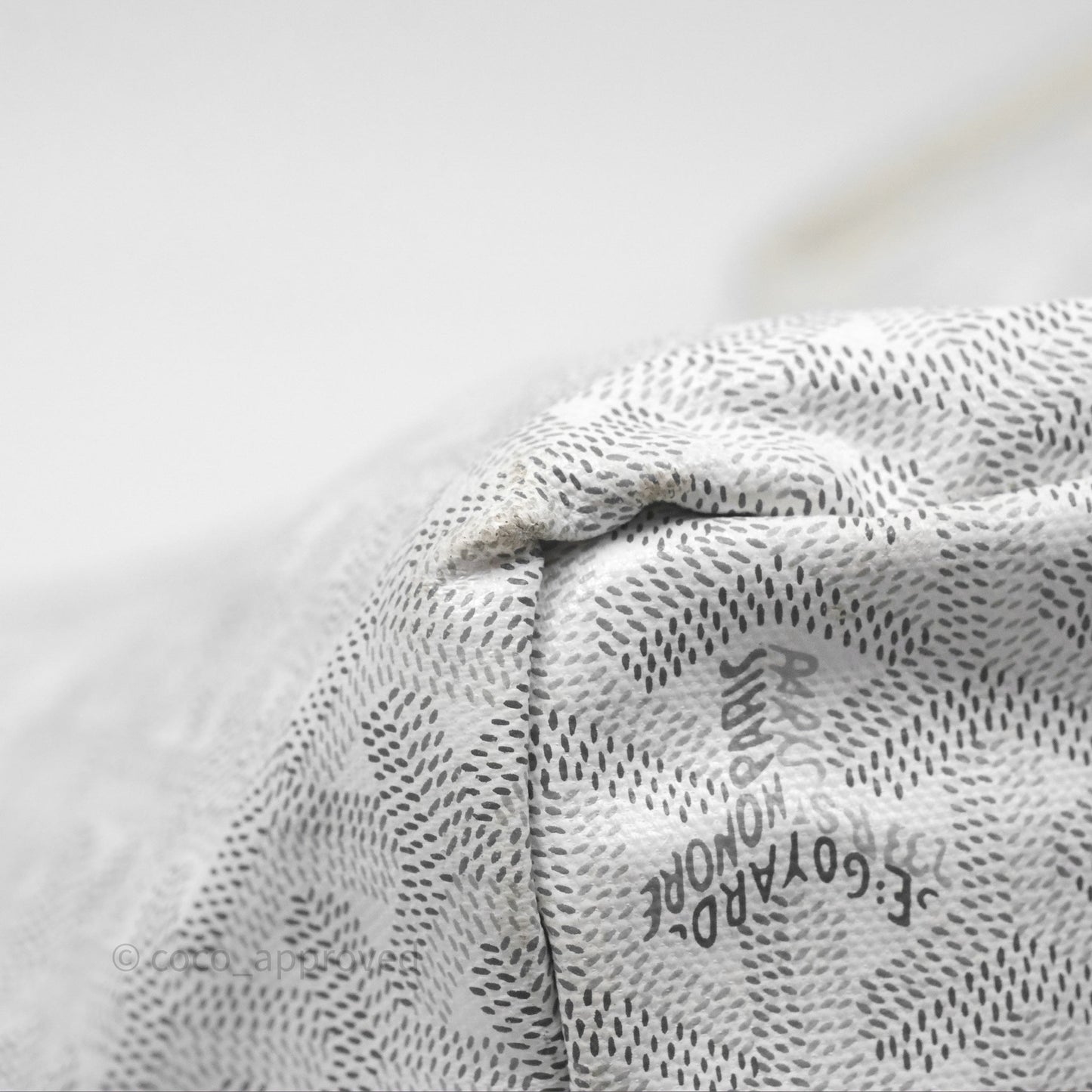 Goyard Saint Louis Tote Bag GM Blanc White