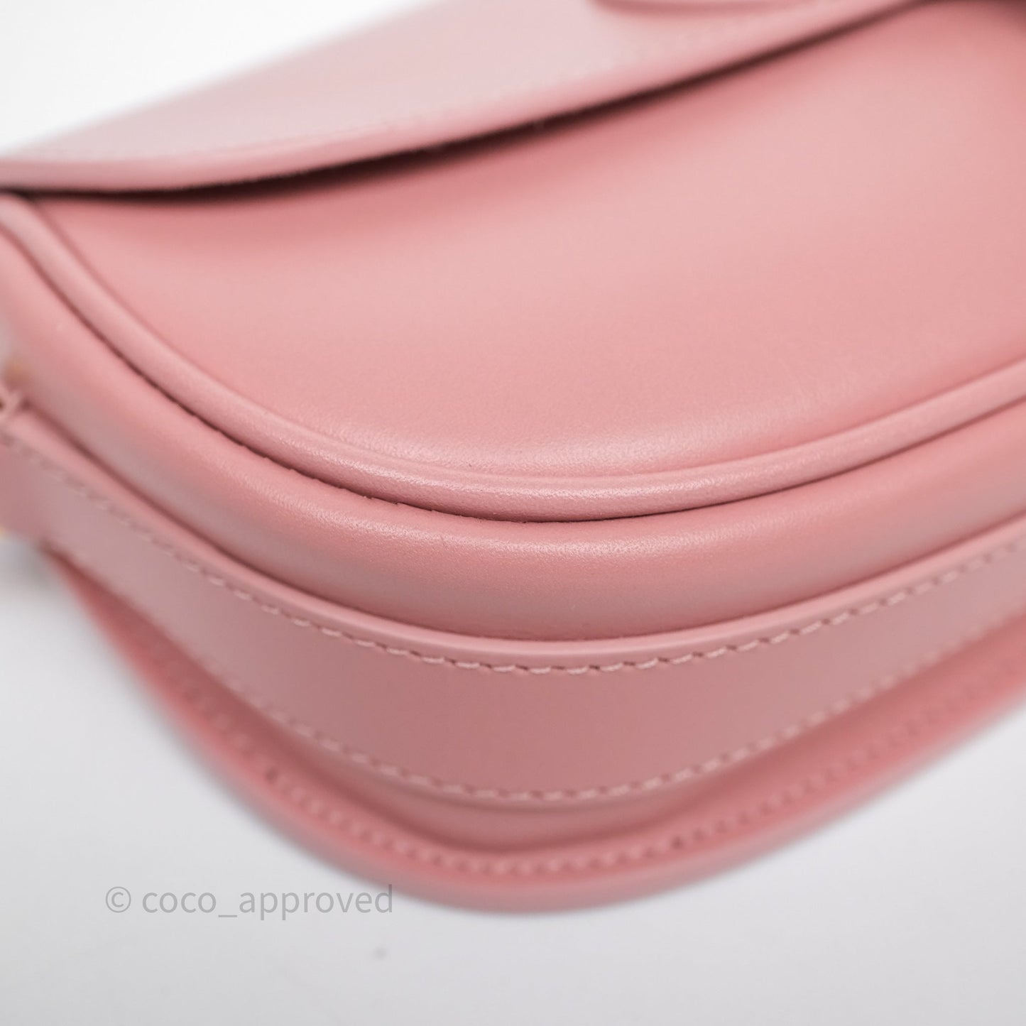 Christian Dior Dior Bobby East-West Bag Pink Calfskin