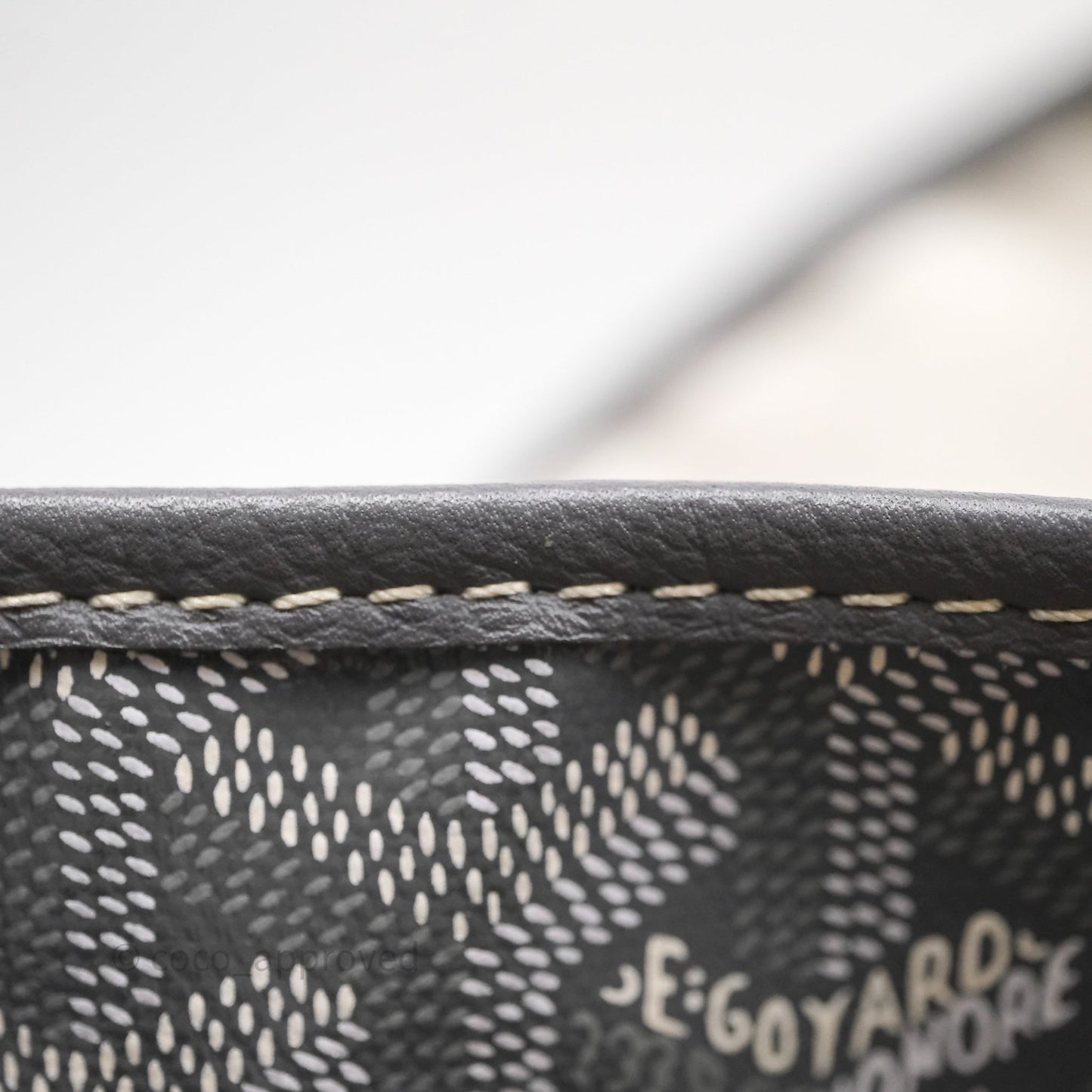 Goyard St Louis Tote PM Grey