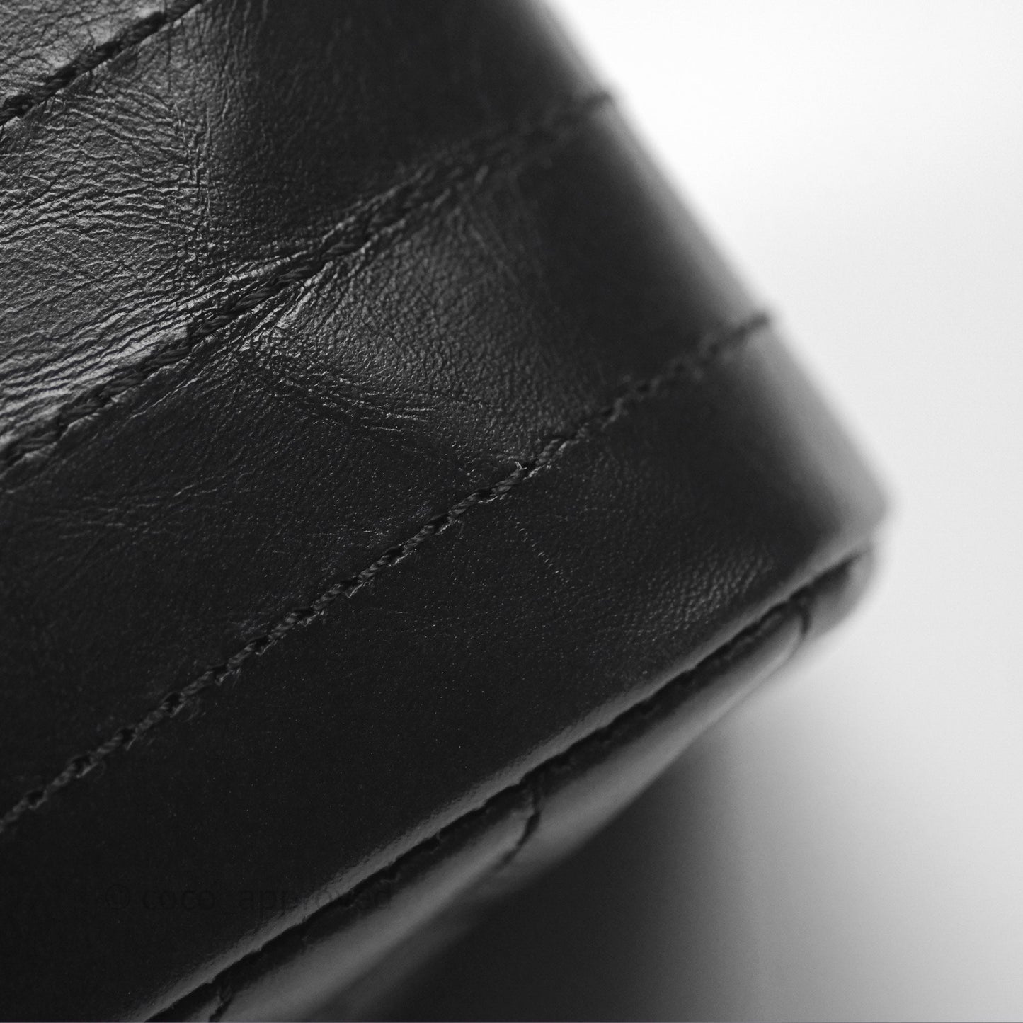 Chanel Mini Reissue 224 So Black Chevron Calfskin