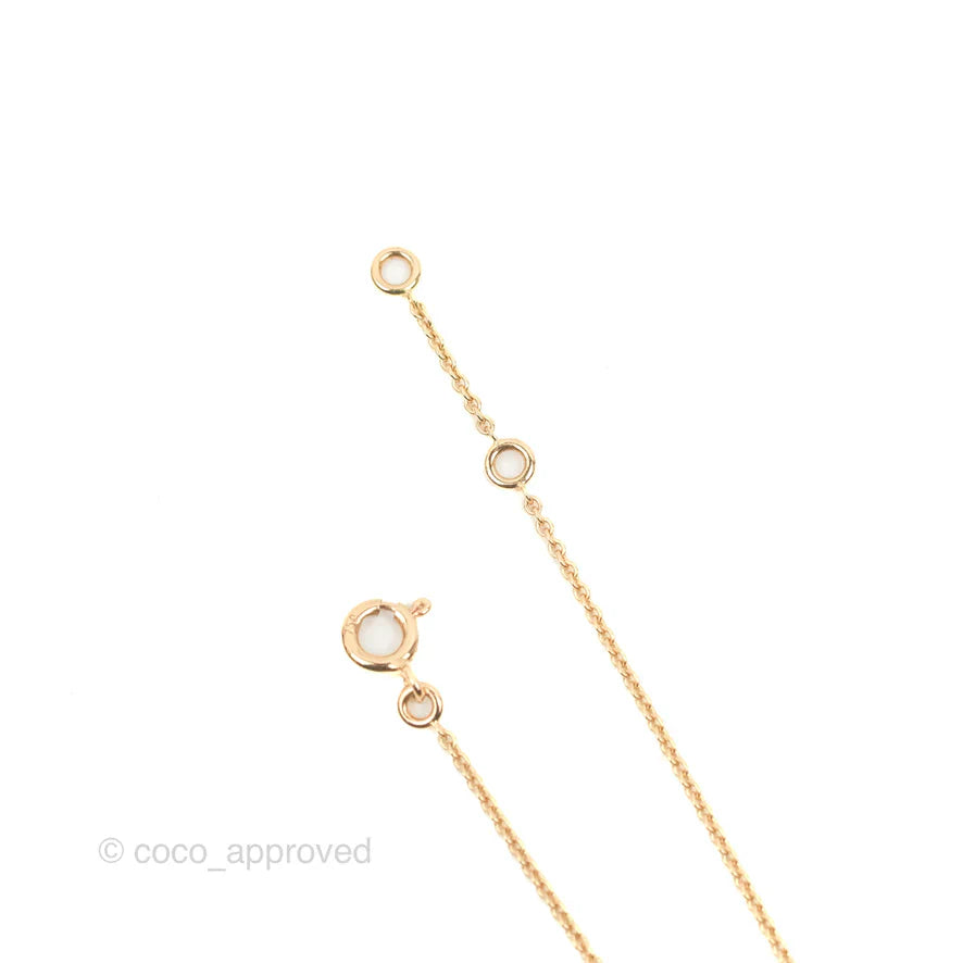 Hermès Farandole Pendant Small Model Rose Gold Tone