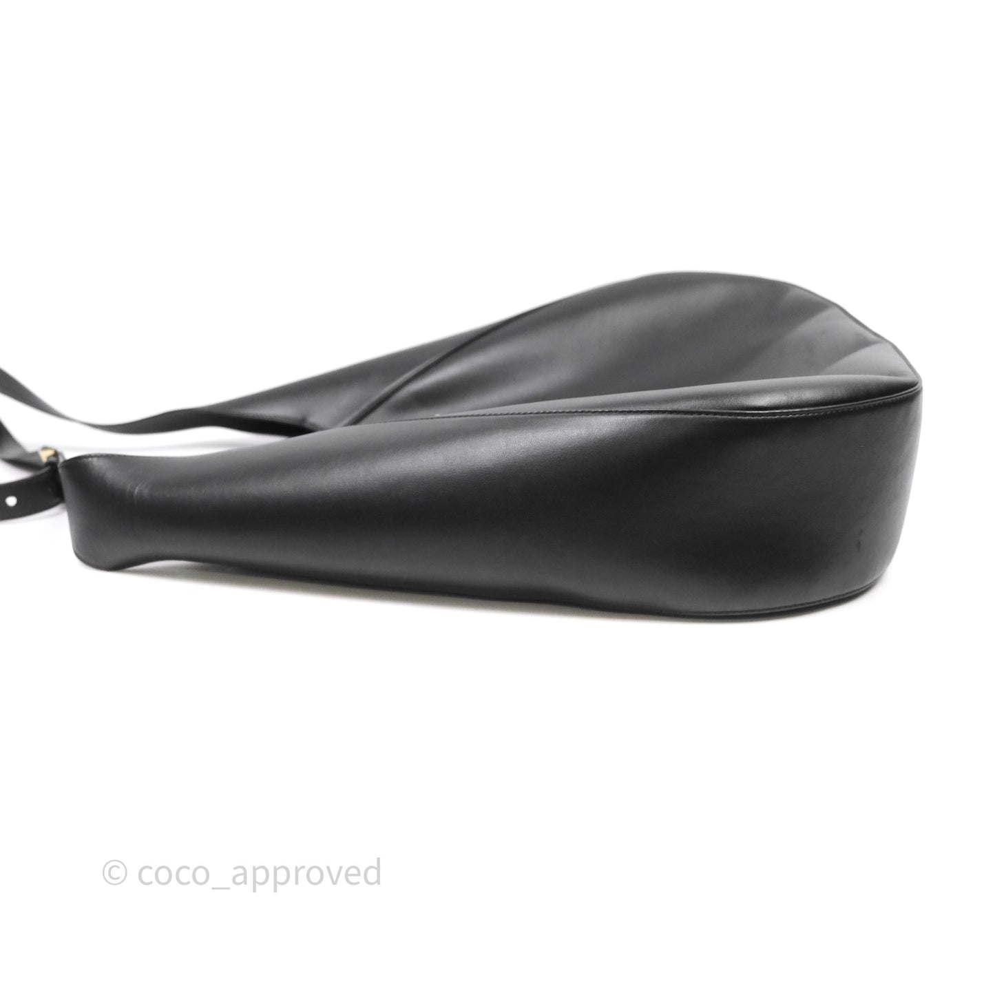 Prada Hobo Black Leather Shoulder Bag