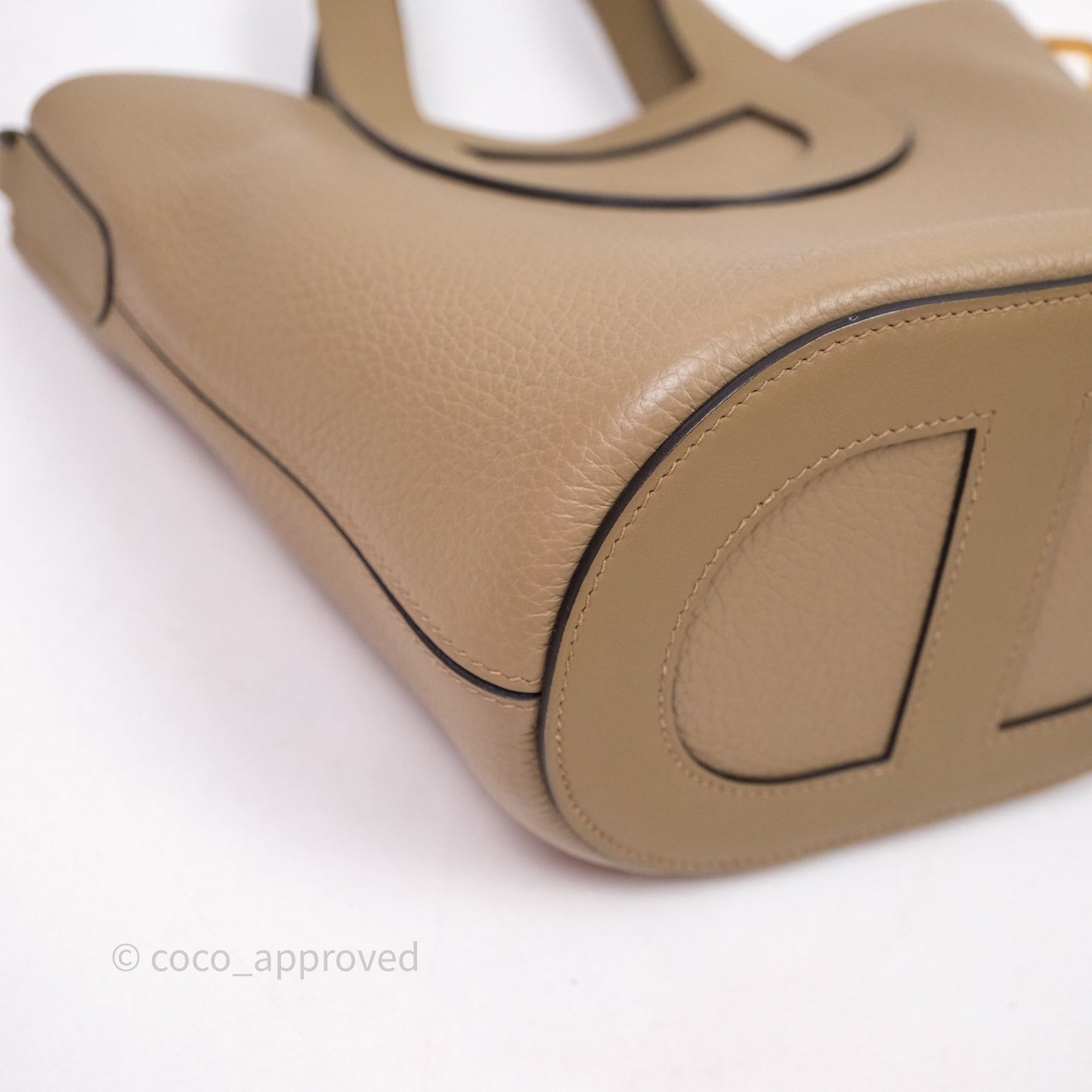 Hermès In-The-Loop 18 Beige Marfa 8Q Clemence Gold Hardware