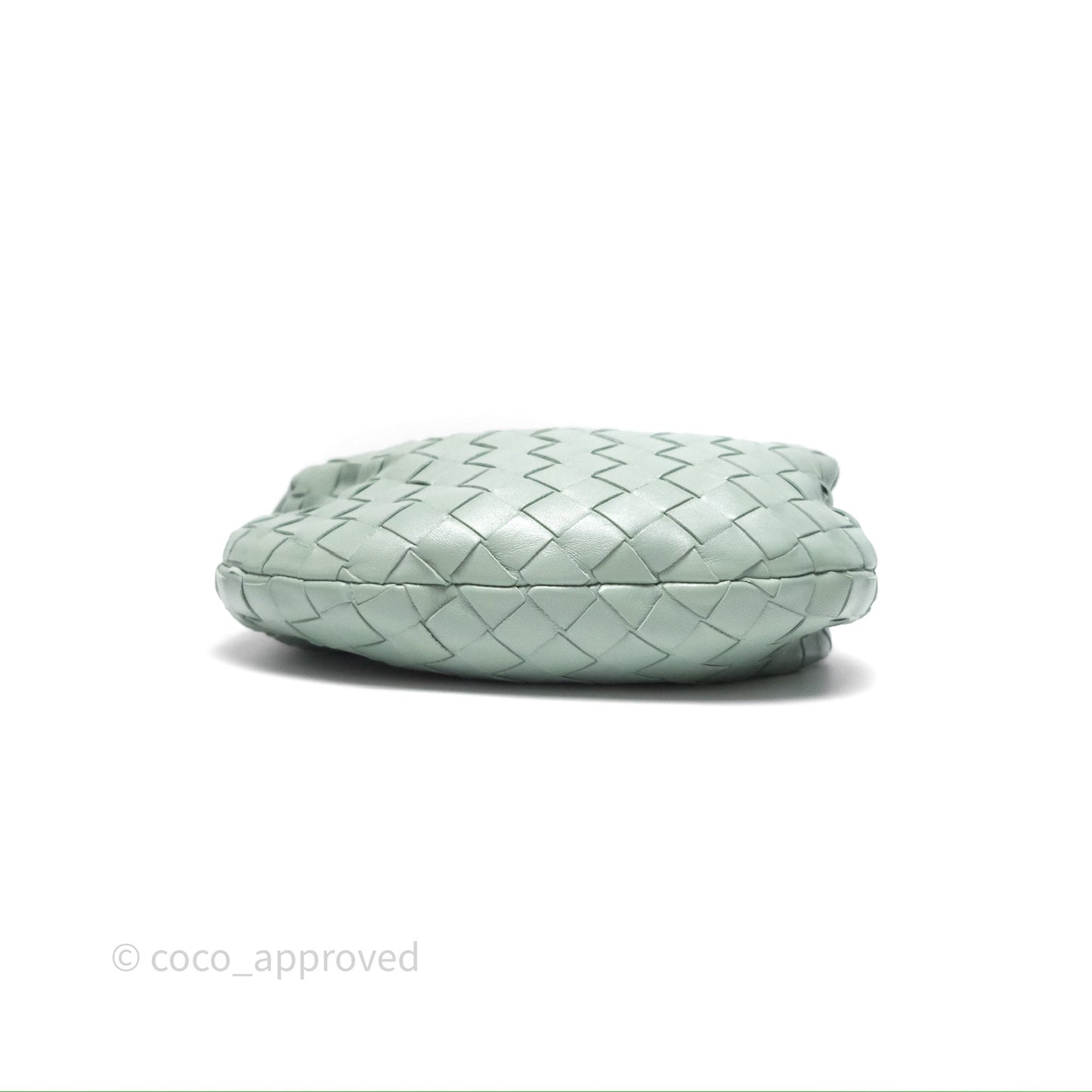 Bottega Veneta Mini Jodie Bag Intrecciato Green Lambskin Gold Hardware⁣⁣