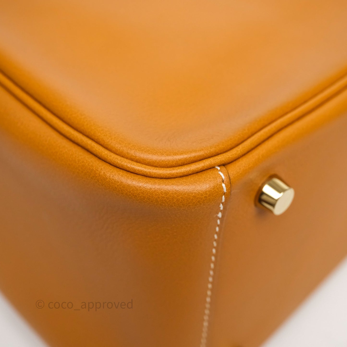 Hermès Lindy 26 Toffee 1H Taurillon Clemence Gold Hardware