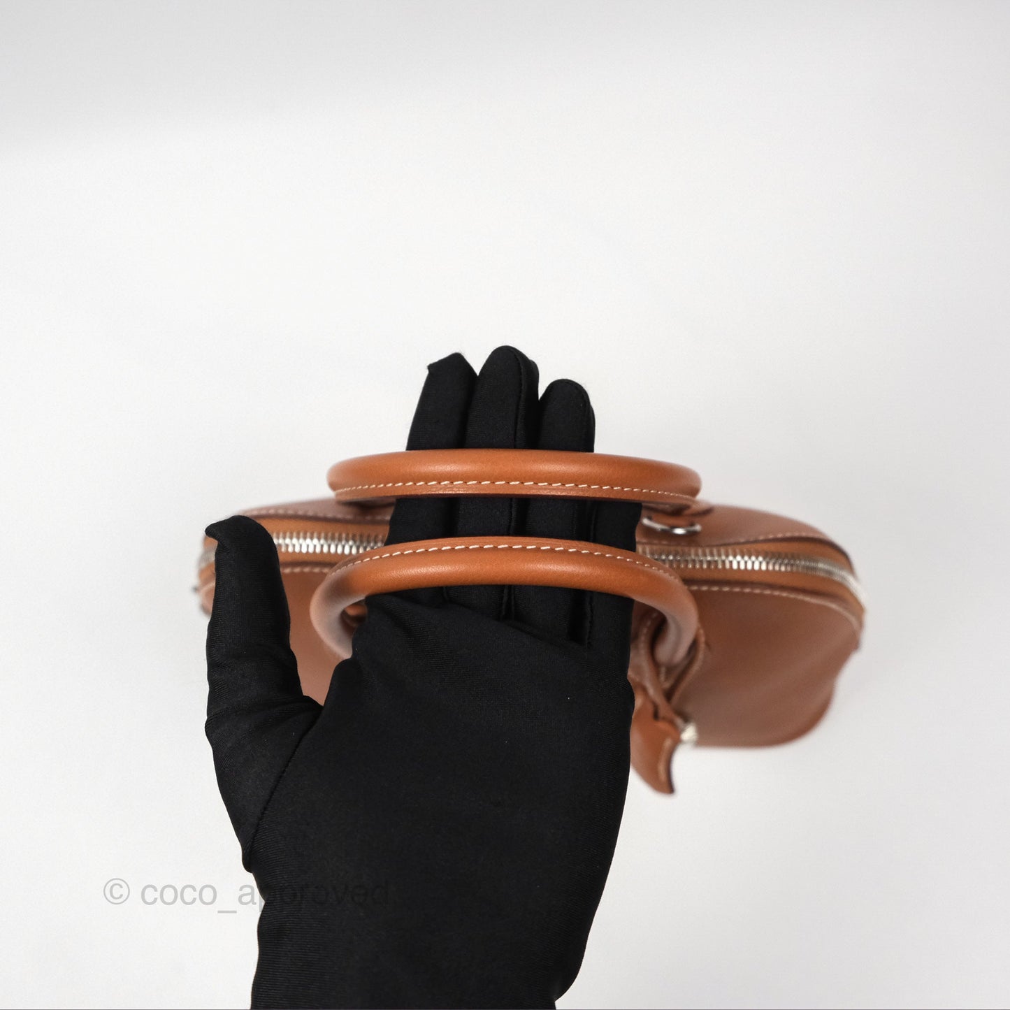 Hermès Bolide 1923 25 Gold 37 Evercolor Palladium Hardware