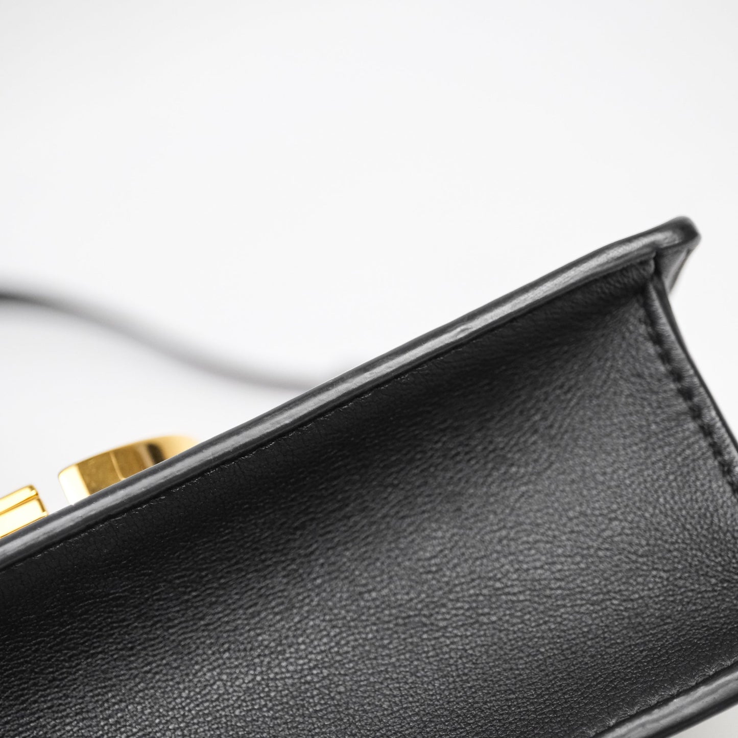 Christian Dior 30 Montaigne East-West Chain Bag Black