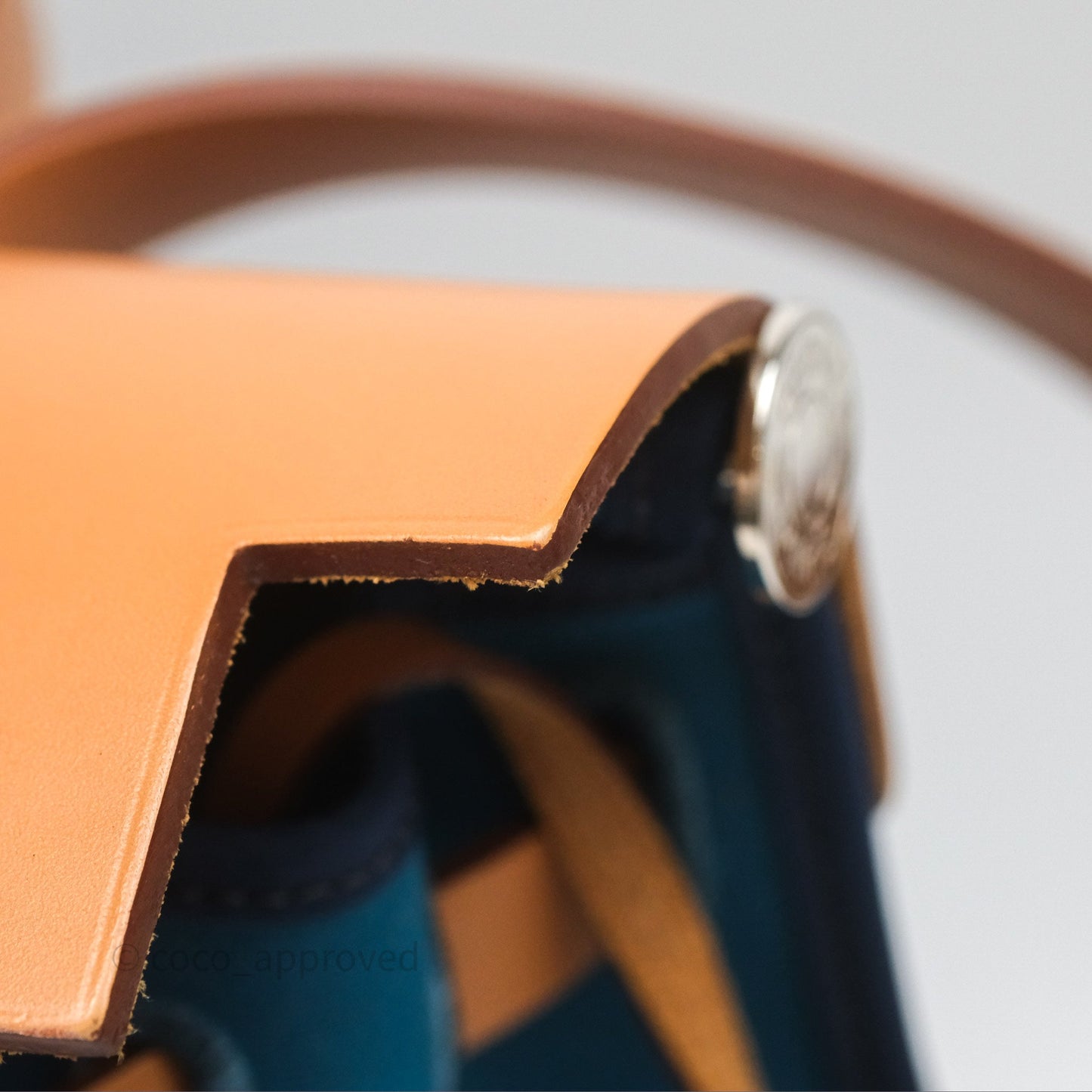 Hermès Herbag Zip 31 Vache Hunter Bleu Izmir 7W/ Bleu de Malte 7L Palladium Hardware