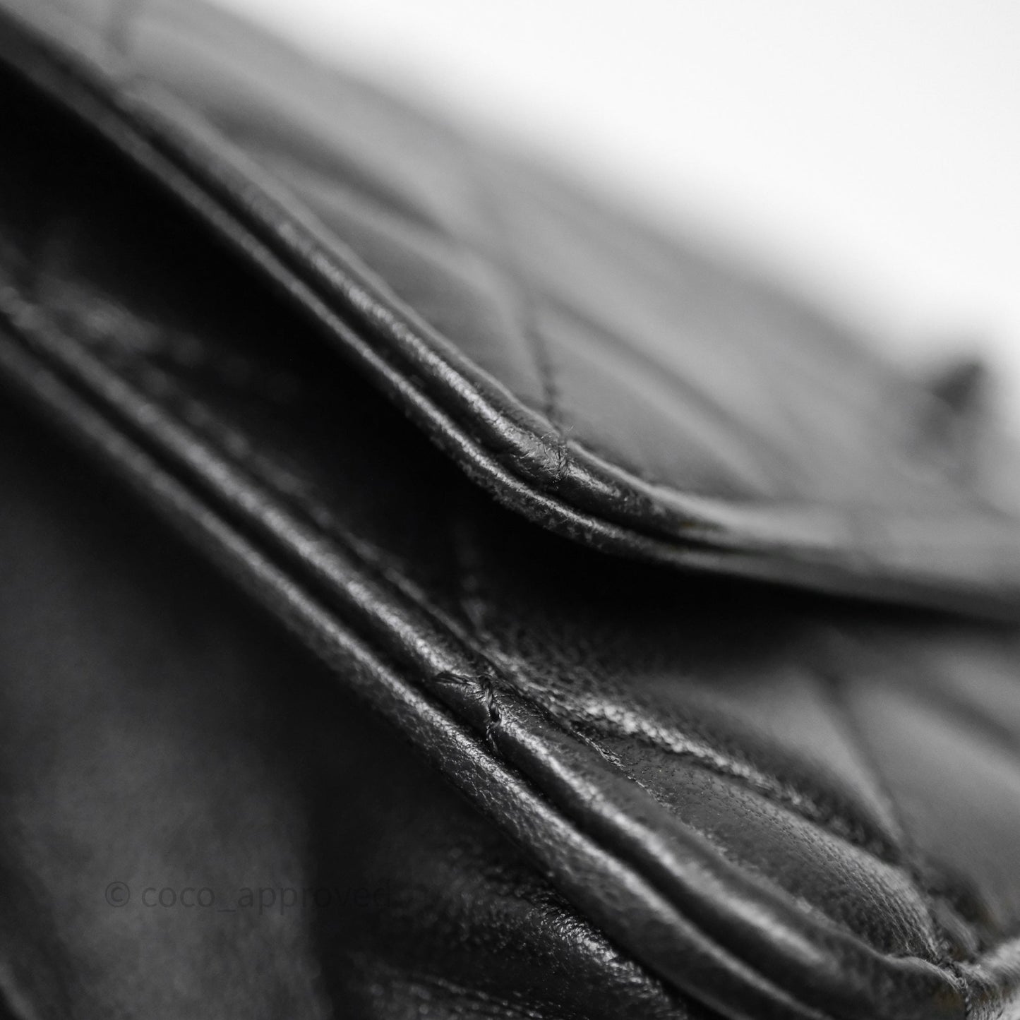 Chanel Quilted Trendy CC WOC Wallet On Chain So Black Lambskin