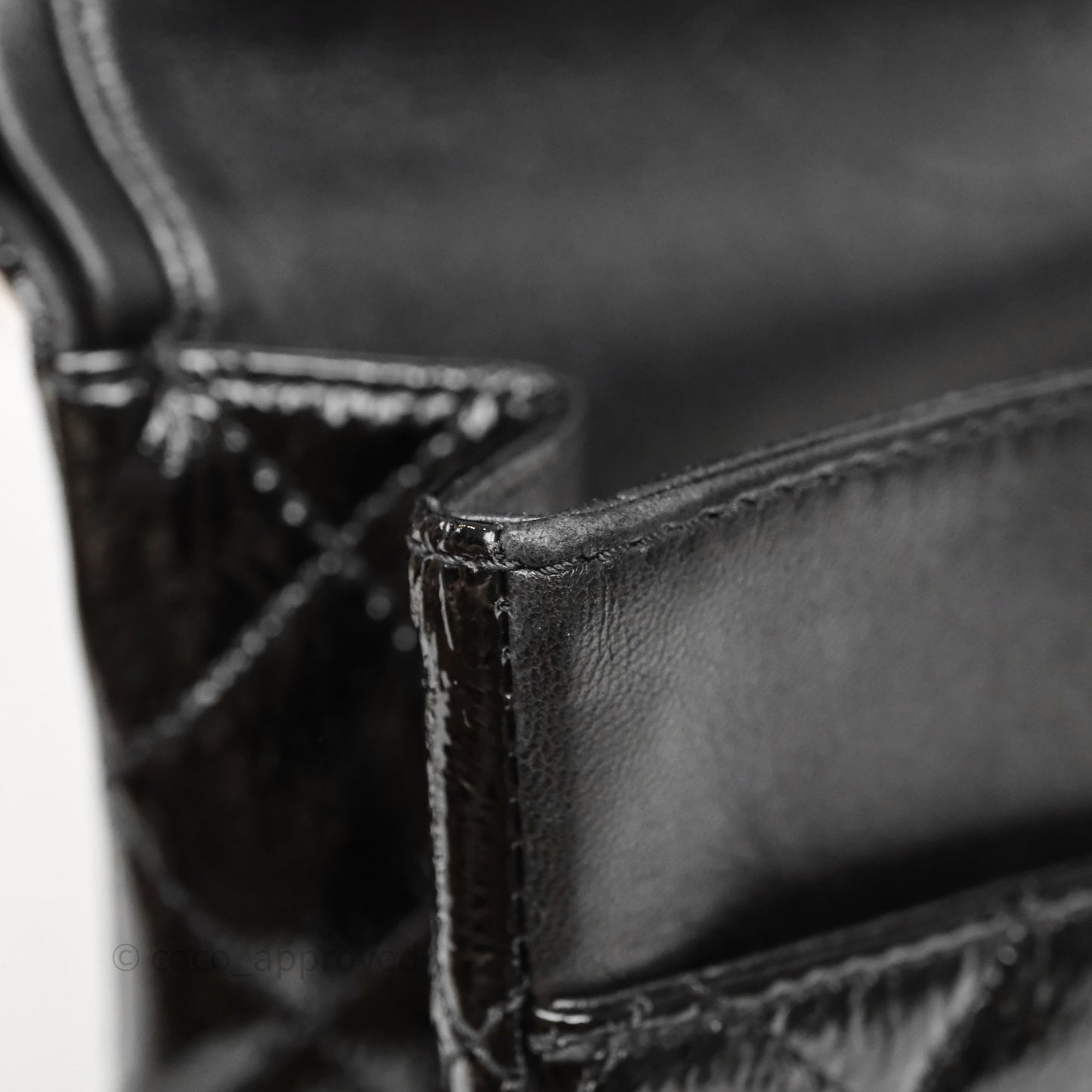 Chanel 2.55 Reissue Glazed Calfskin So Black 227 Silver Hardware
