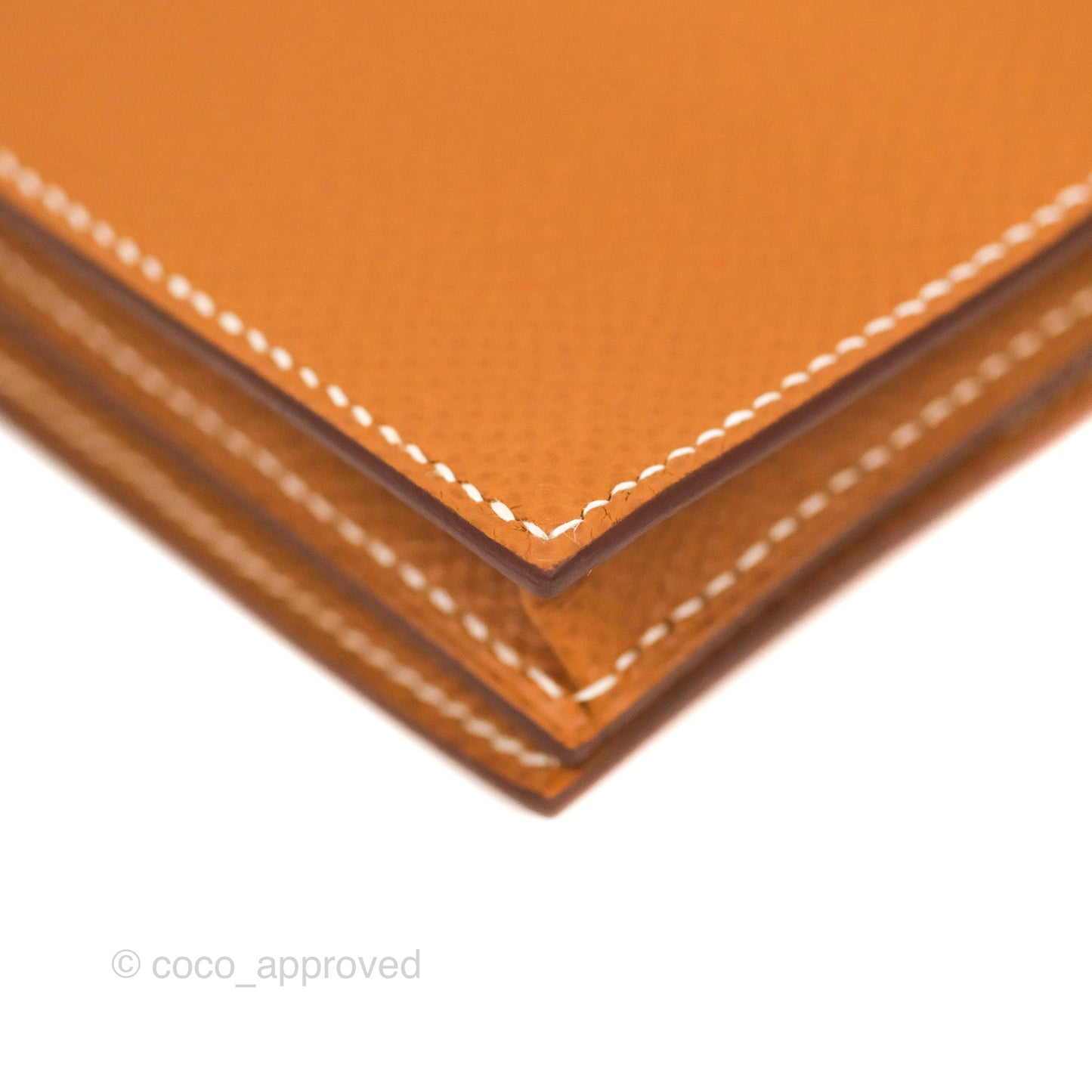 Hermès Bearn Wallet Gold Epsom Gold Hardware