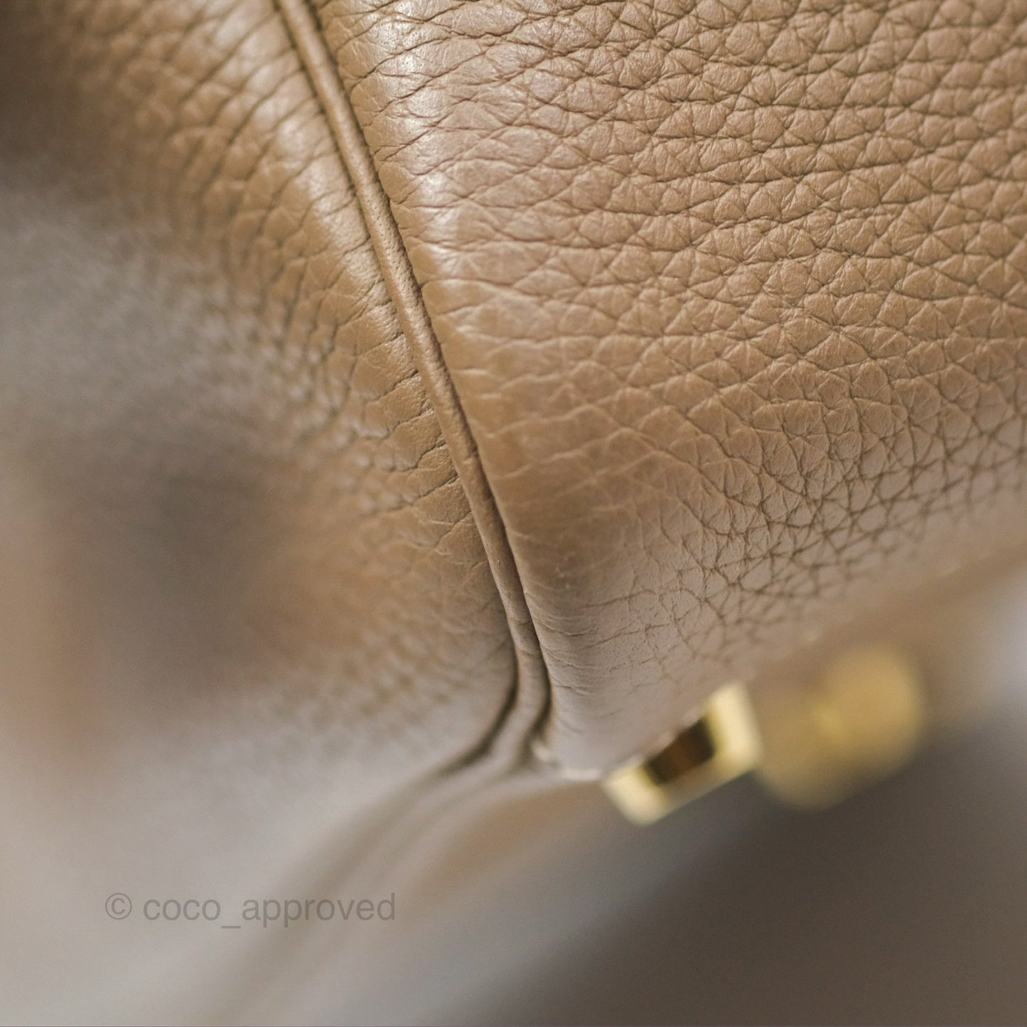 Hermès Lindy 26 Etoupe 18 Taurillion Clemence Gold Hardware