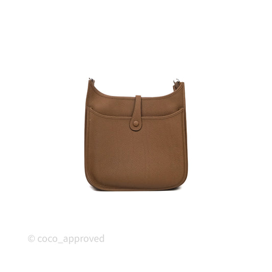 Hermes Evelyne III 29 Alezan 3G Clemence Palladium Hardware
