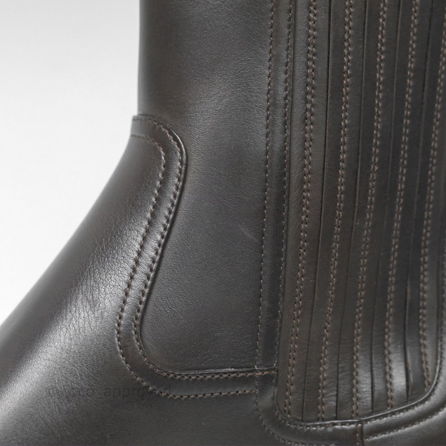 Hermès Kross Training Boots Moka Brown Calfskin Size 35
