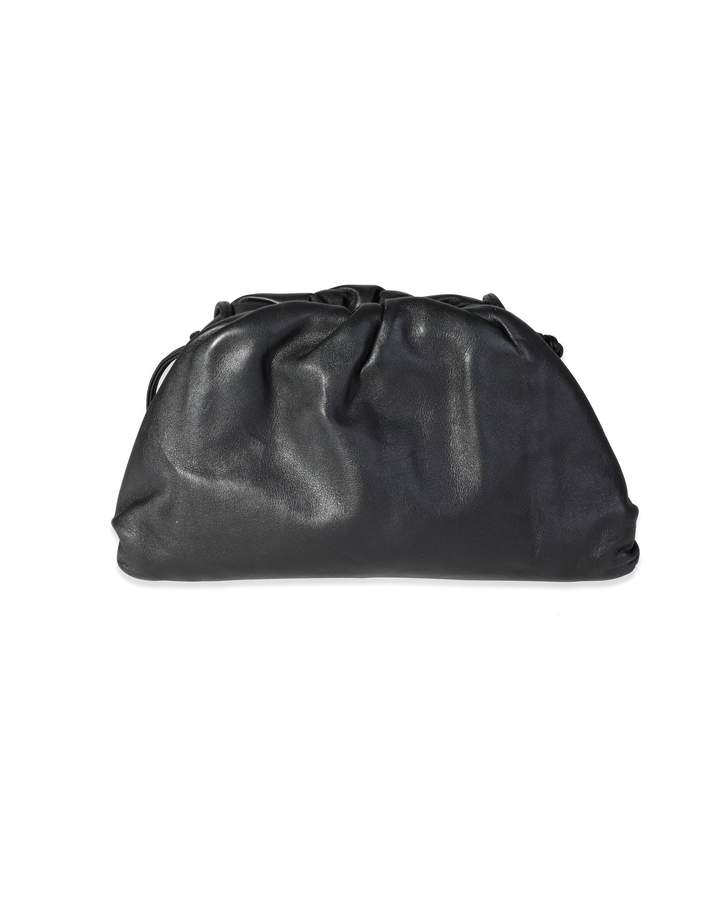Luxury Bottega Veneta Black Calfskin Mini Pouch Bag