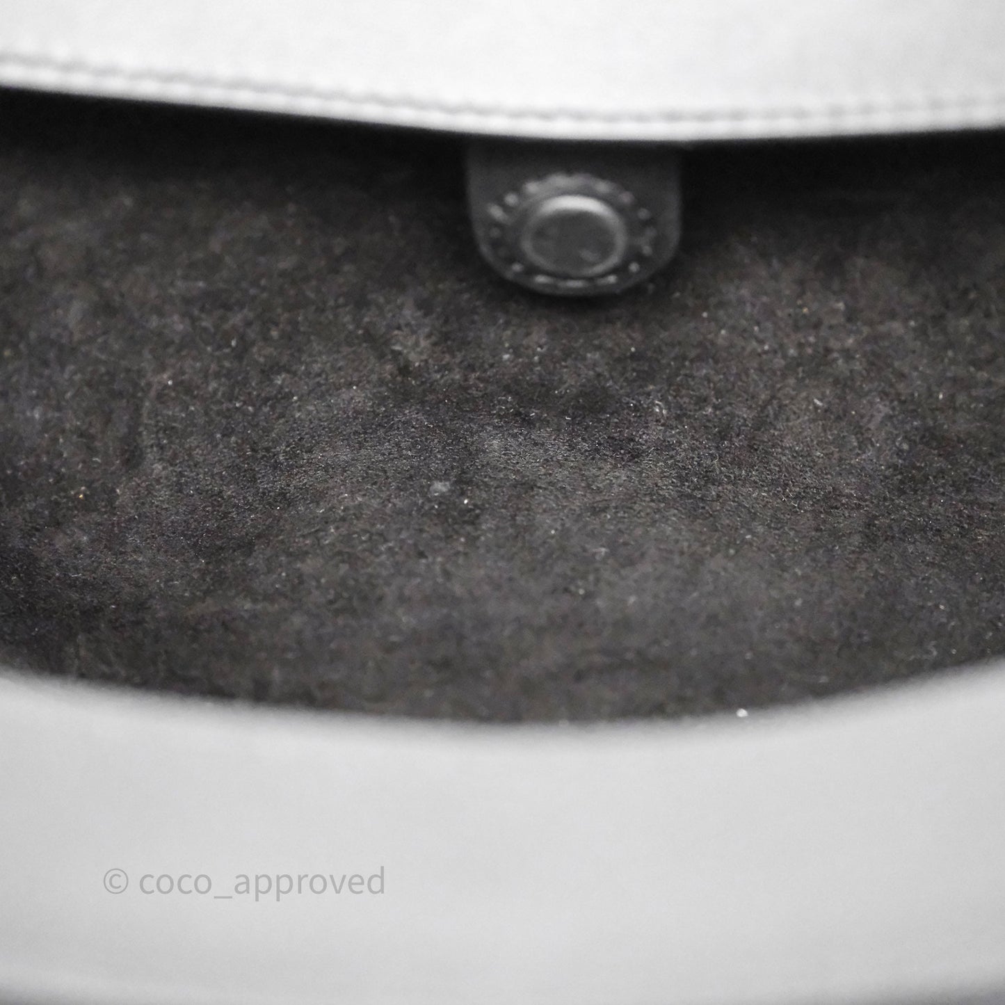 Loewe x Howls Calcifer Luna Shoulder Bag In Black Calfskin