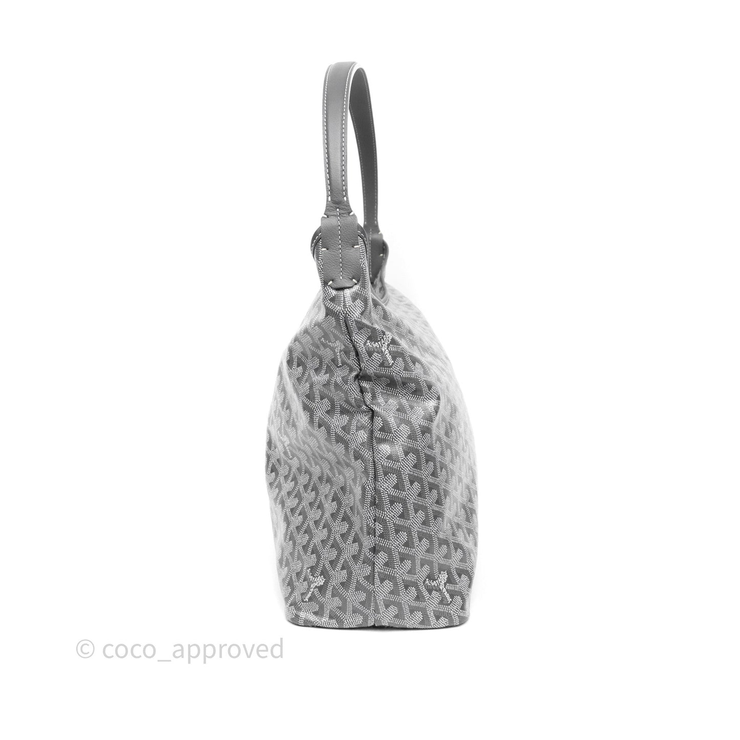 Goyard Bohème Hobo Bag Grey Goyardine Canvas