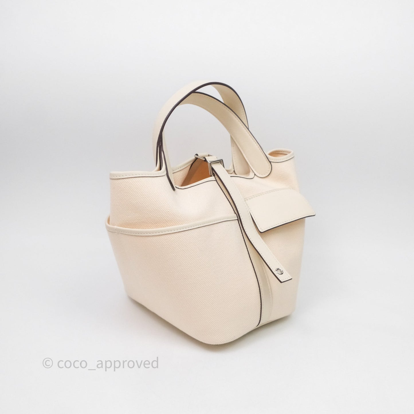 Hermès Picotin Lock 18 Cargo Pockets Nata I2 Palladium Hardware