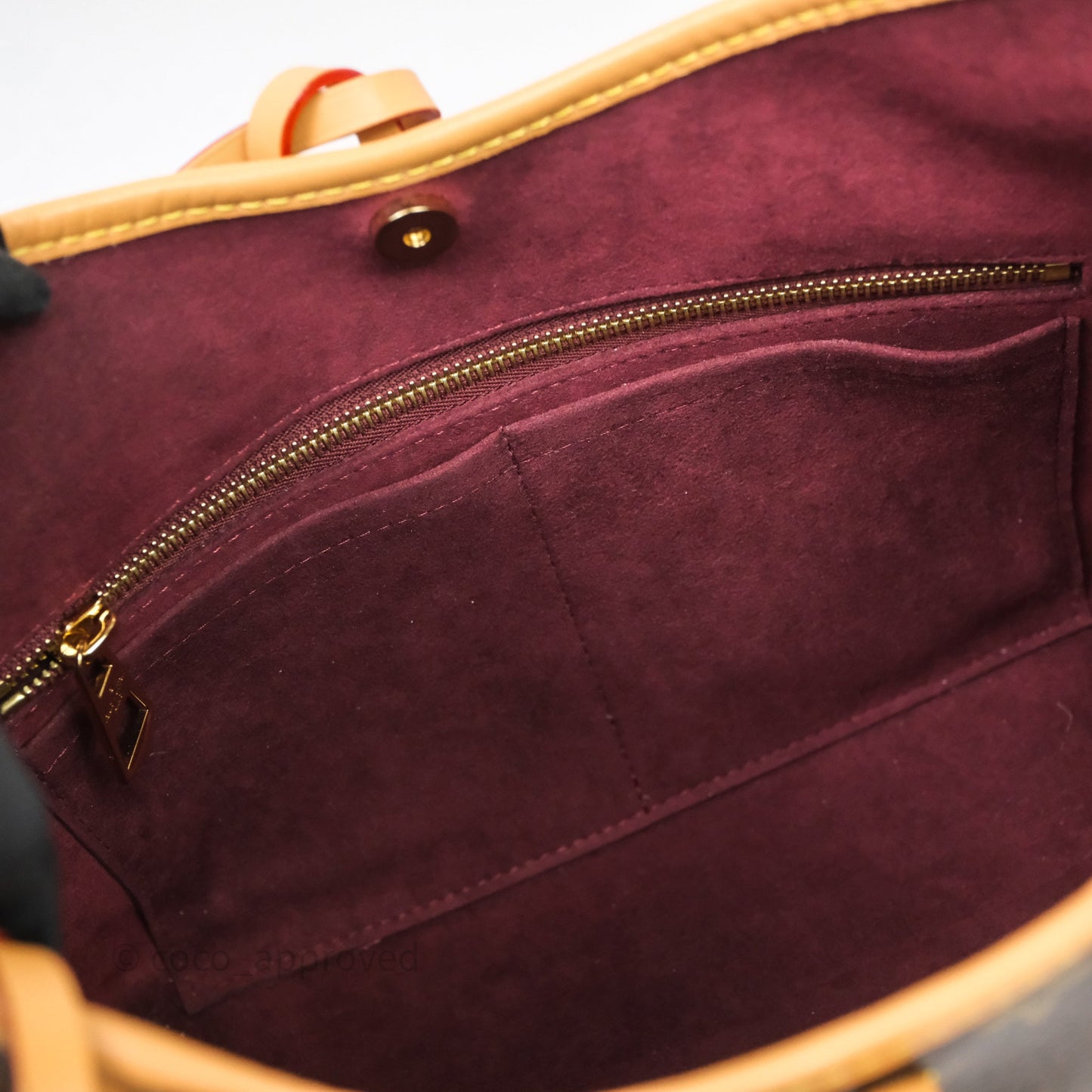 Louis Vuitton Carry All PM Shoulder Bag Monogram Canvas