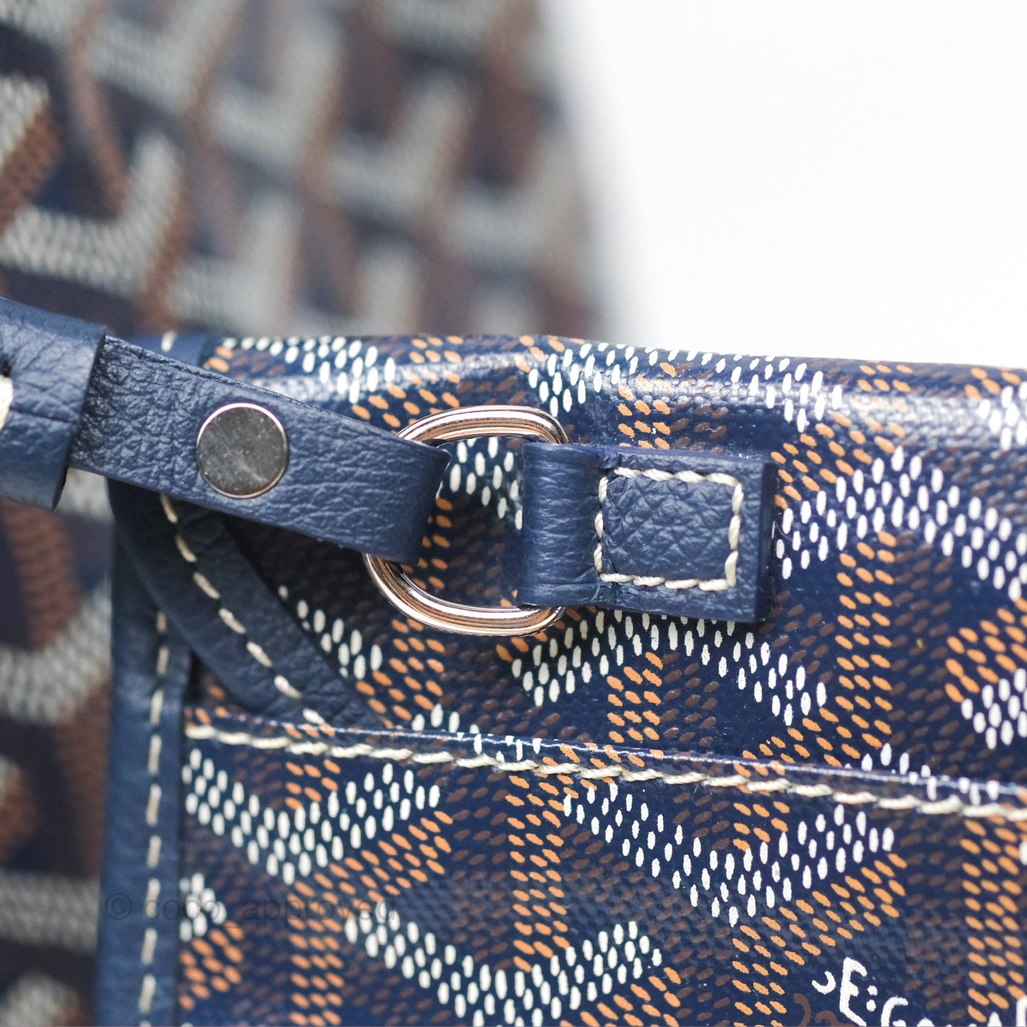 Goyard St Louis Tote PM ⁣⁣⁣⁣⁣⁣⁣⁣⁣⁣⁣⁣⁣⁣⁣⁣⁣⁣⁣⁣Navy