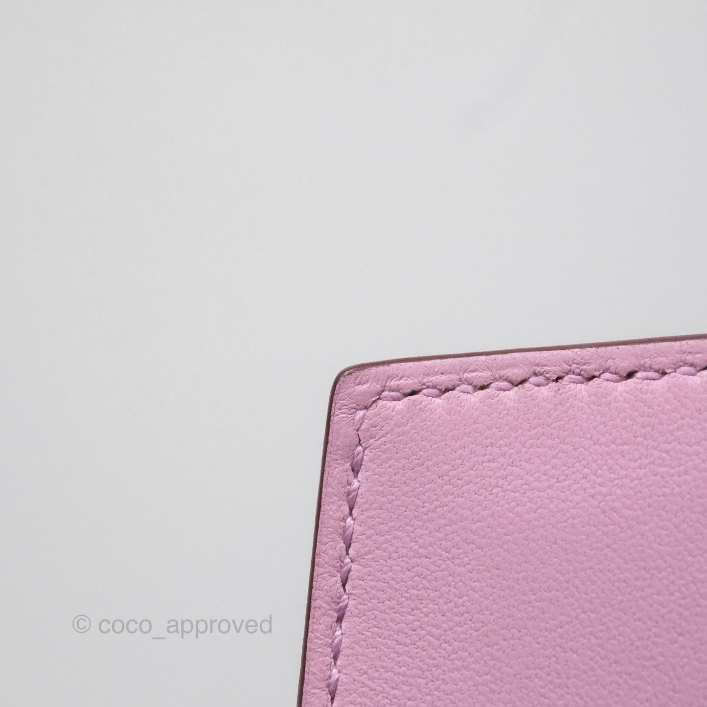 Hermès Della Cavalleria Mini Bag Mauve Sylvestre X9 Epsom Palladium Hardware