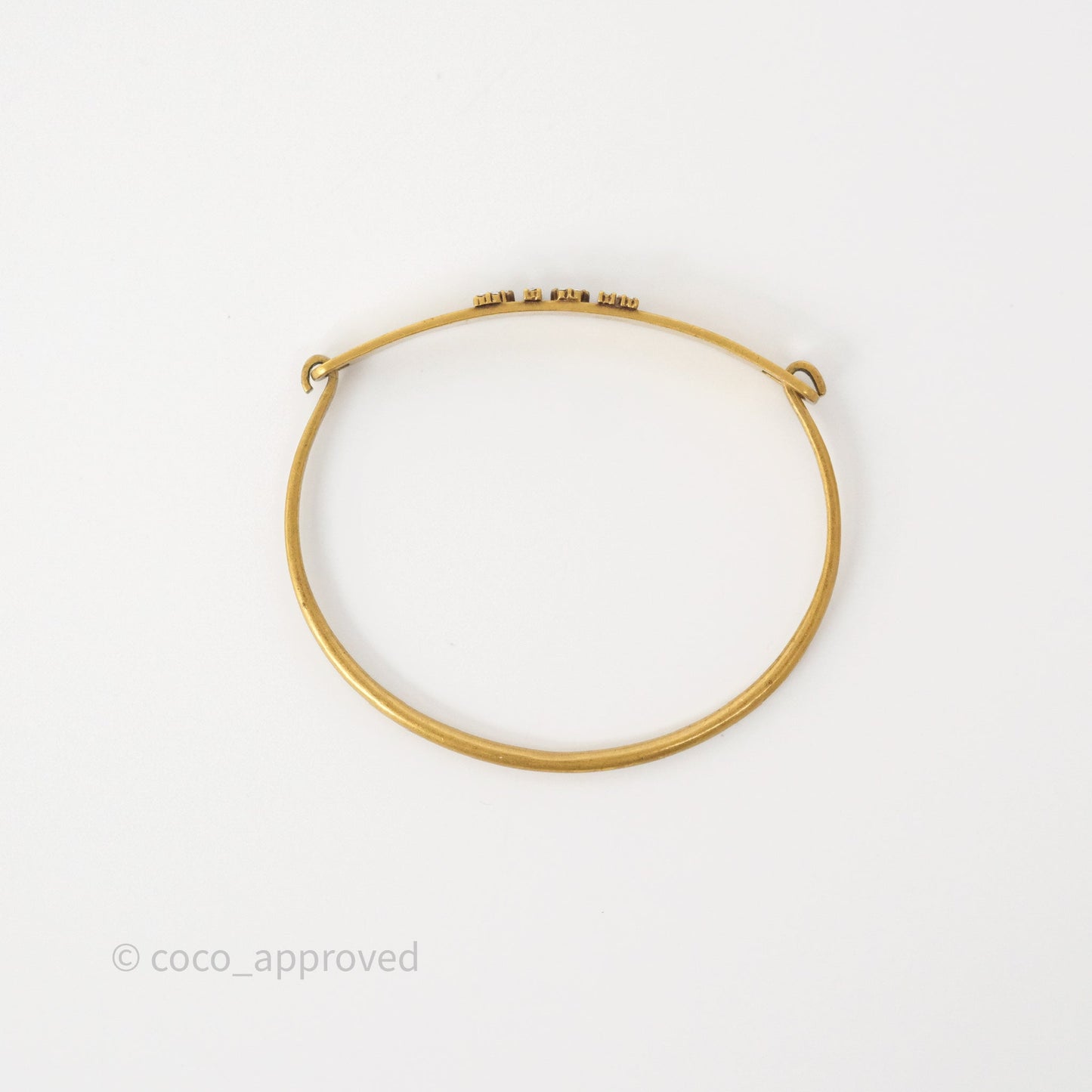 Dior Dio(r)evolution Bracelet Antique Gold Tone (From Set of 3)