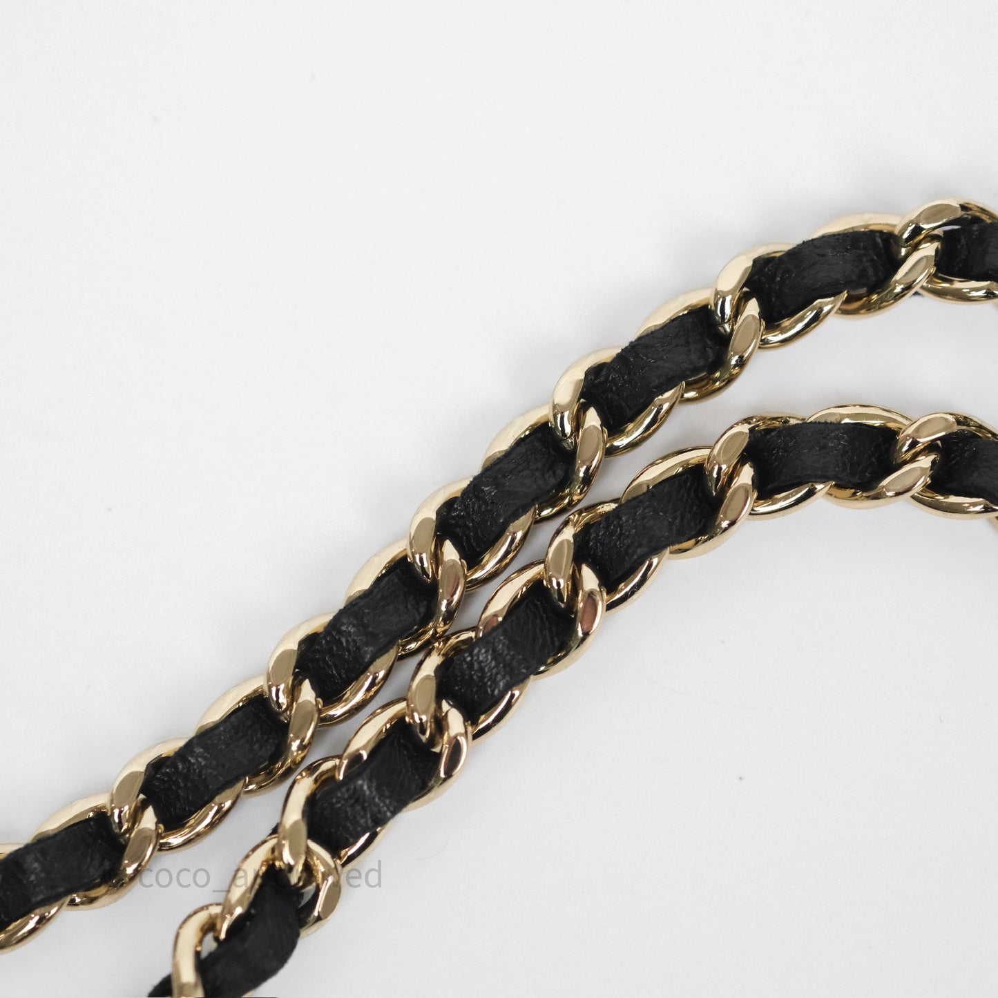 Chanel Classic Vanity with Chain Black Lambskin Gold Hardware