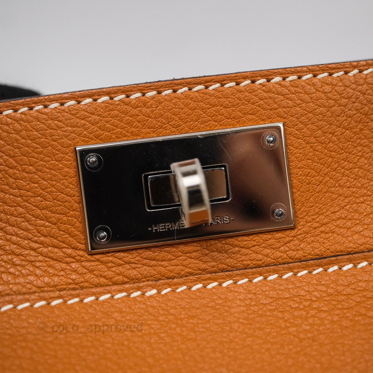 Hermès ToolBox 20 Gold 37 Evercolor Palladium Hardware