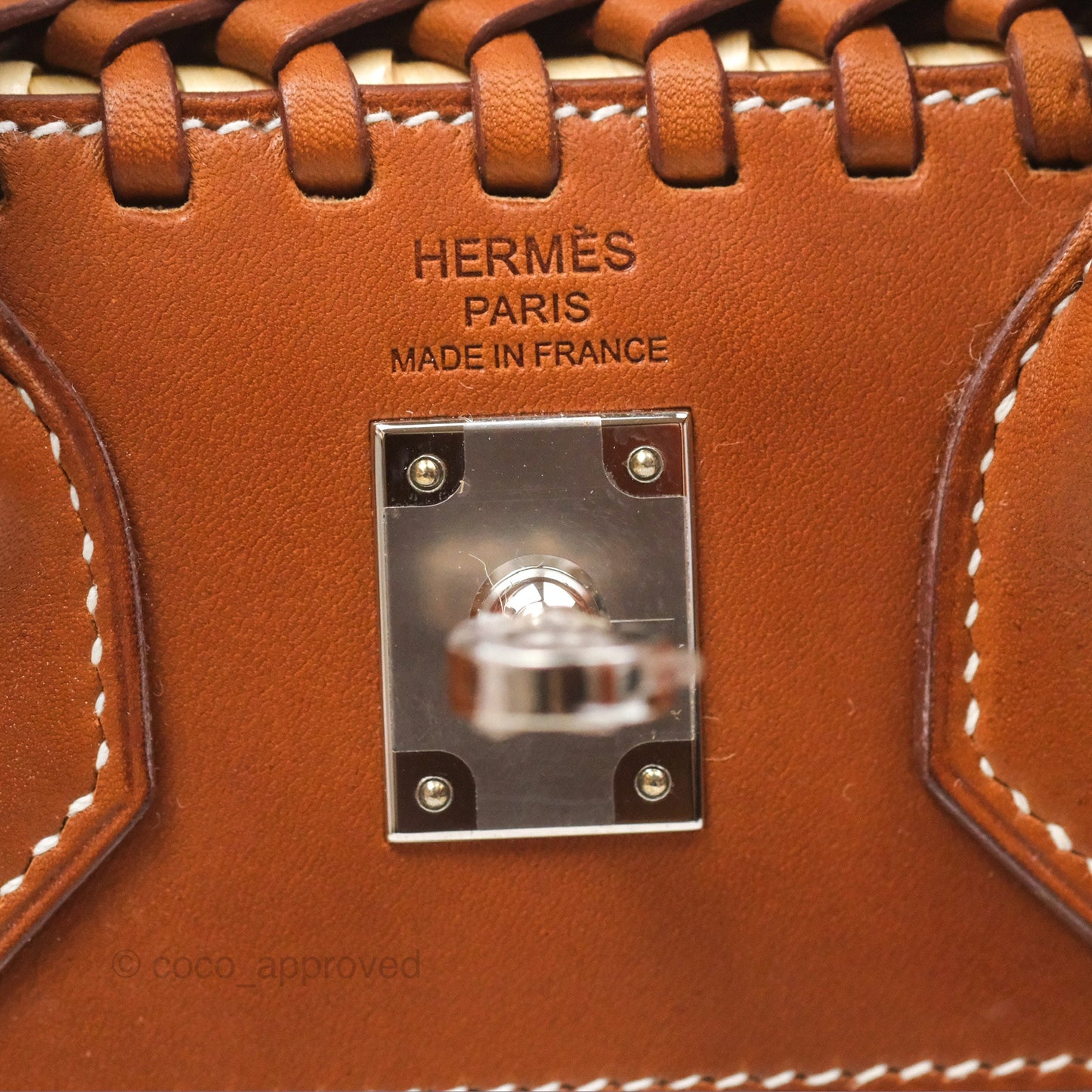 Hermès Birkin Picnic 25 Osier/ Barenia Naturel 27/ Fauve 34 Palladium Hardware