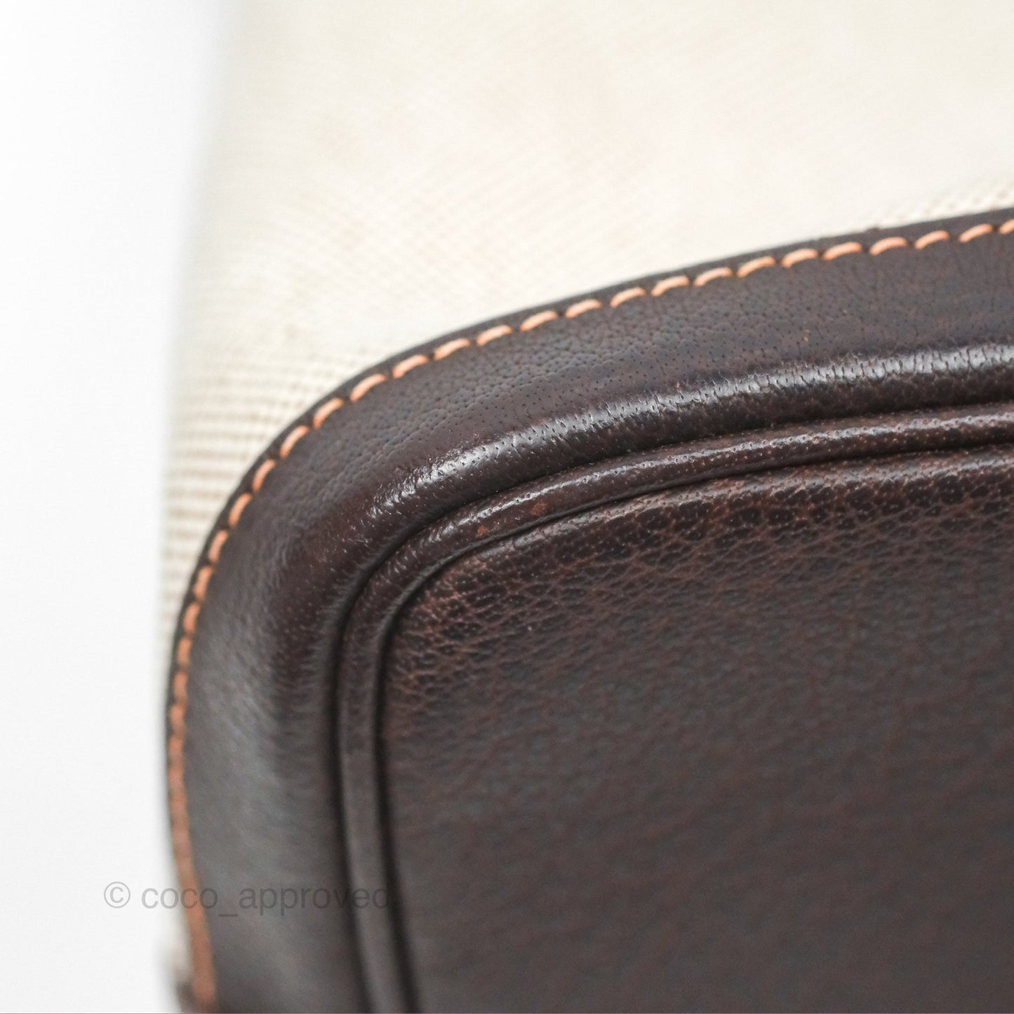 Hermès Garden Party 30 Canvas Brown/ Natural