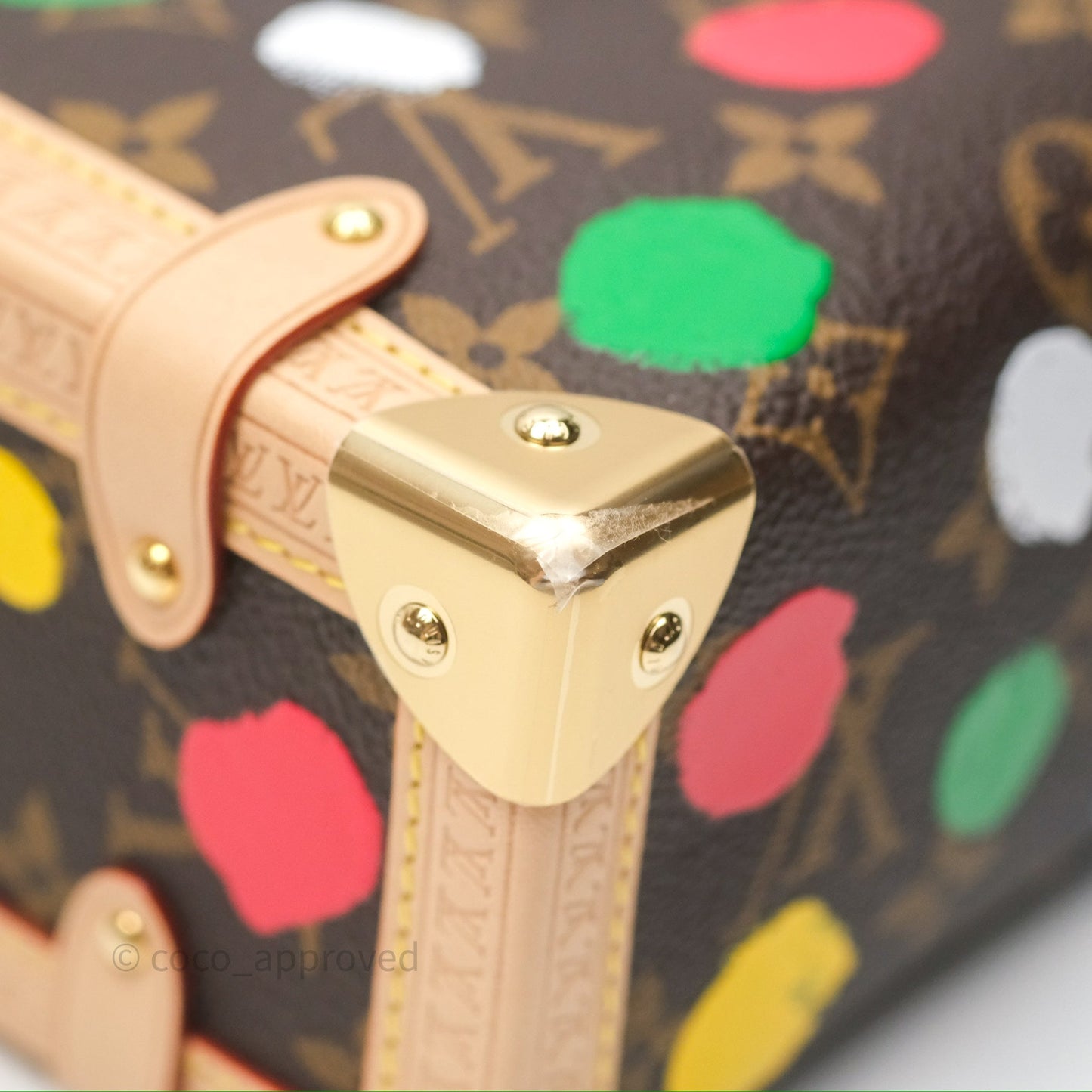 Louis Vuitton x Yayoi Kusama Monogram Painted Dots Side Trunk