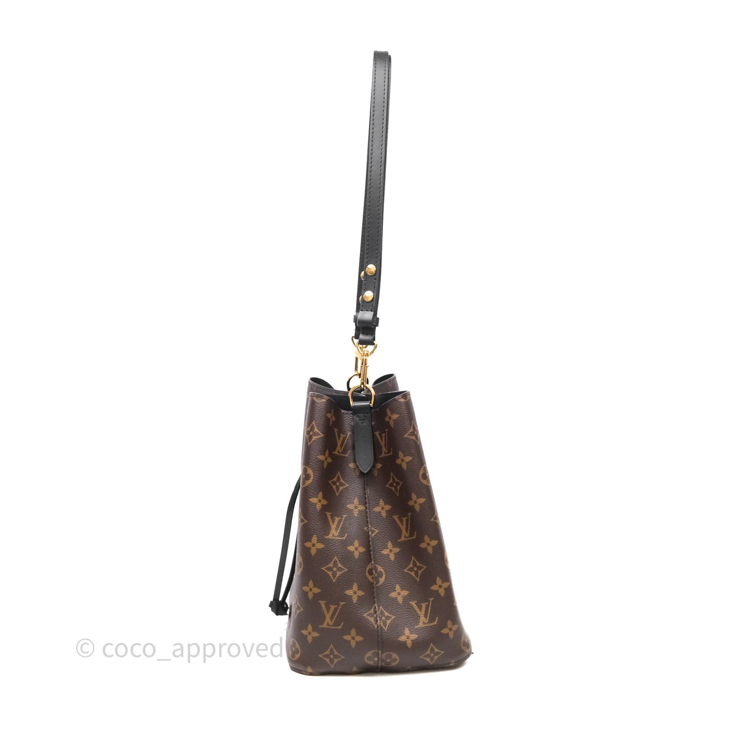 Louis Vuitton NéoNoé MM Black Monogram Canvas
