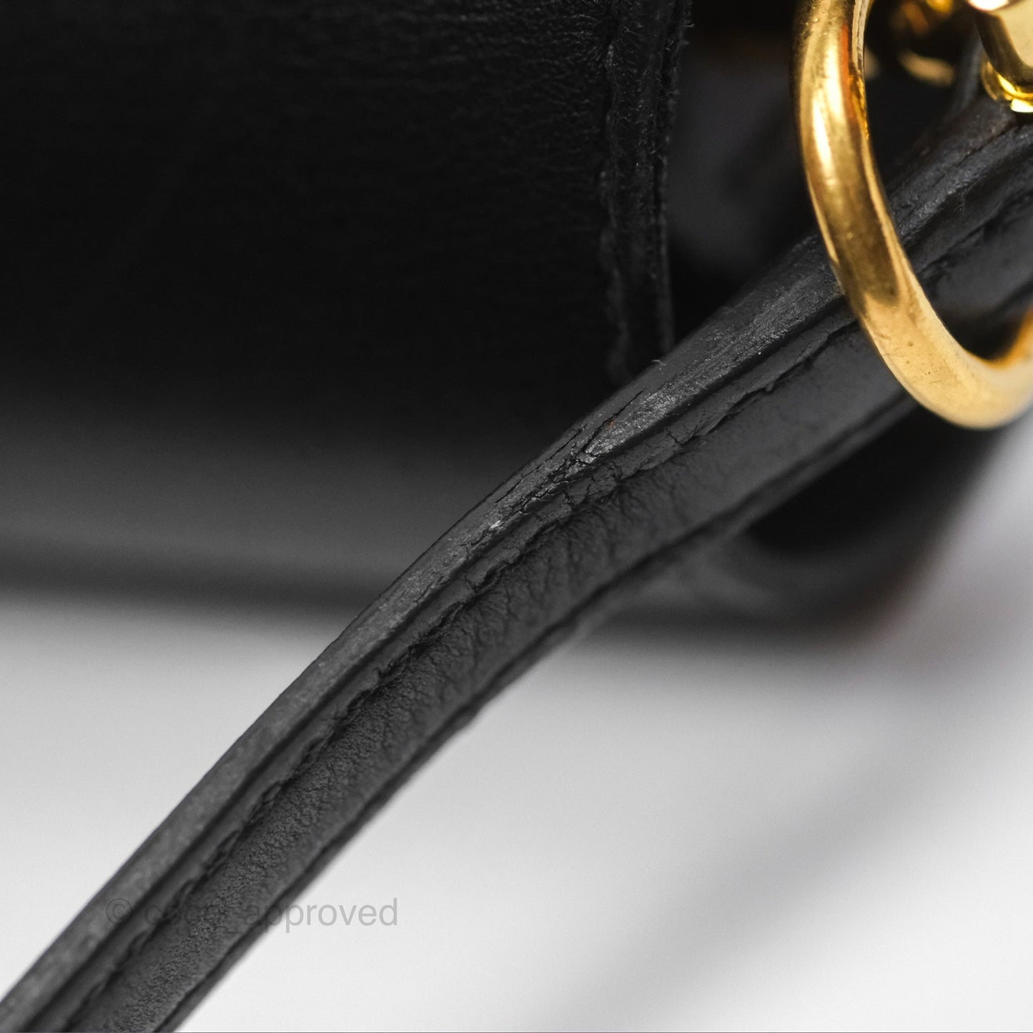 Hermès Roulis Mini 18 Noir 89 Veau Evergrain Gold Hardware