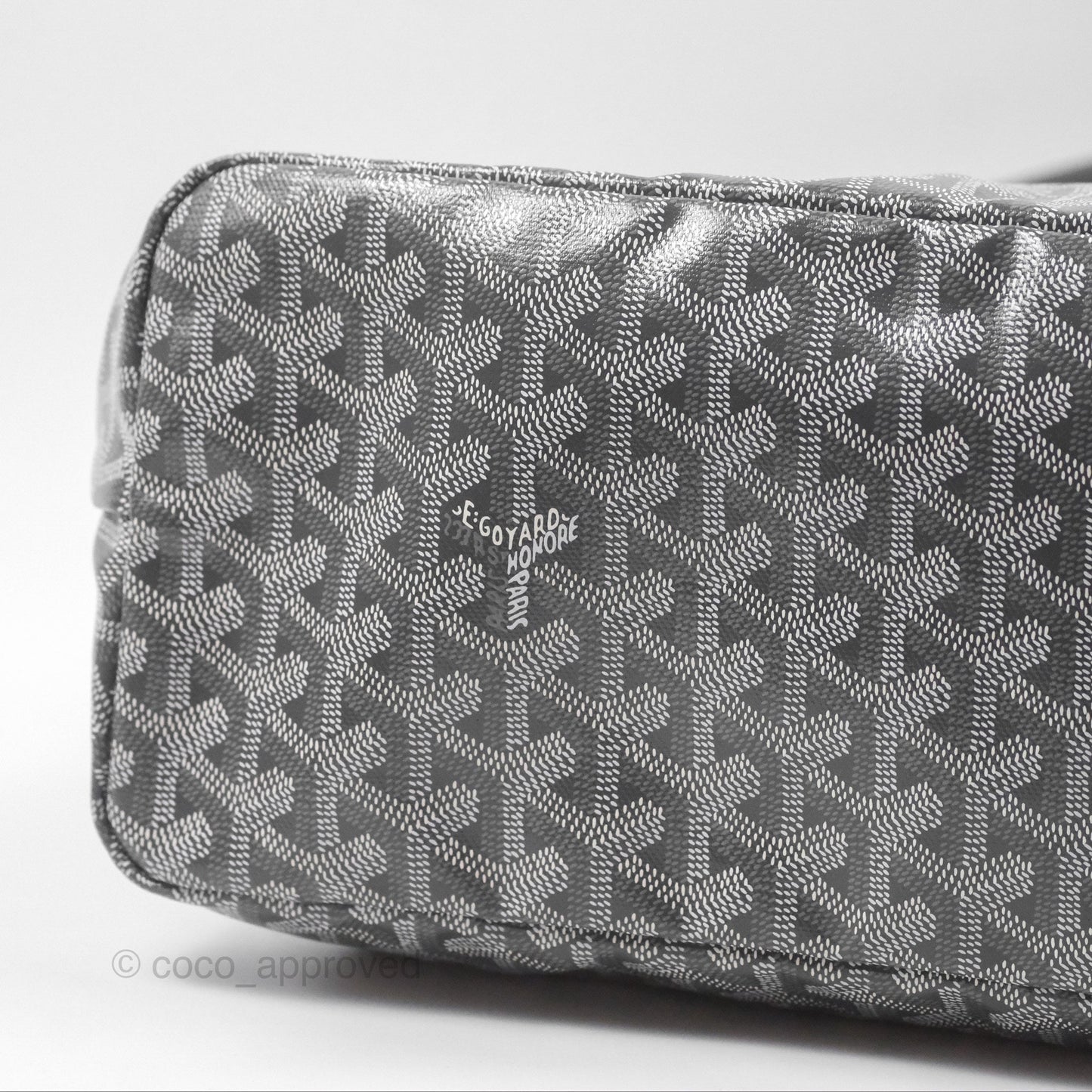 Goyard Bohème Hobo Bag Grey Goyardine Canvas