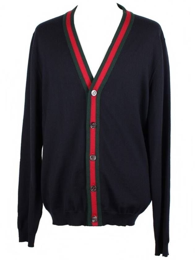 Luxury Gucci Trending 2025 Three Stripes Web Cardigan XL