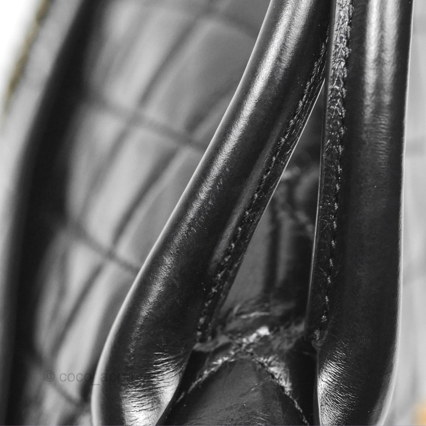 Chanel Medium Castle Rock Flap Black Glazed Calfskin Antique Gold Hardware