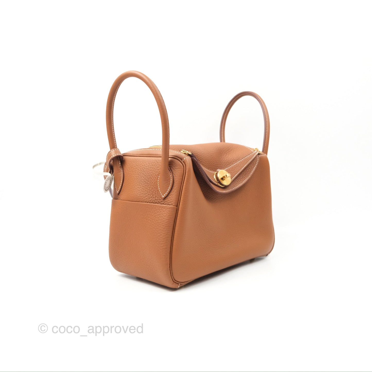 Hermès Lindy 26 Gold Taurillon Clemence Gold Hardware
