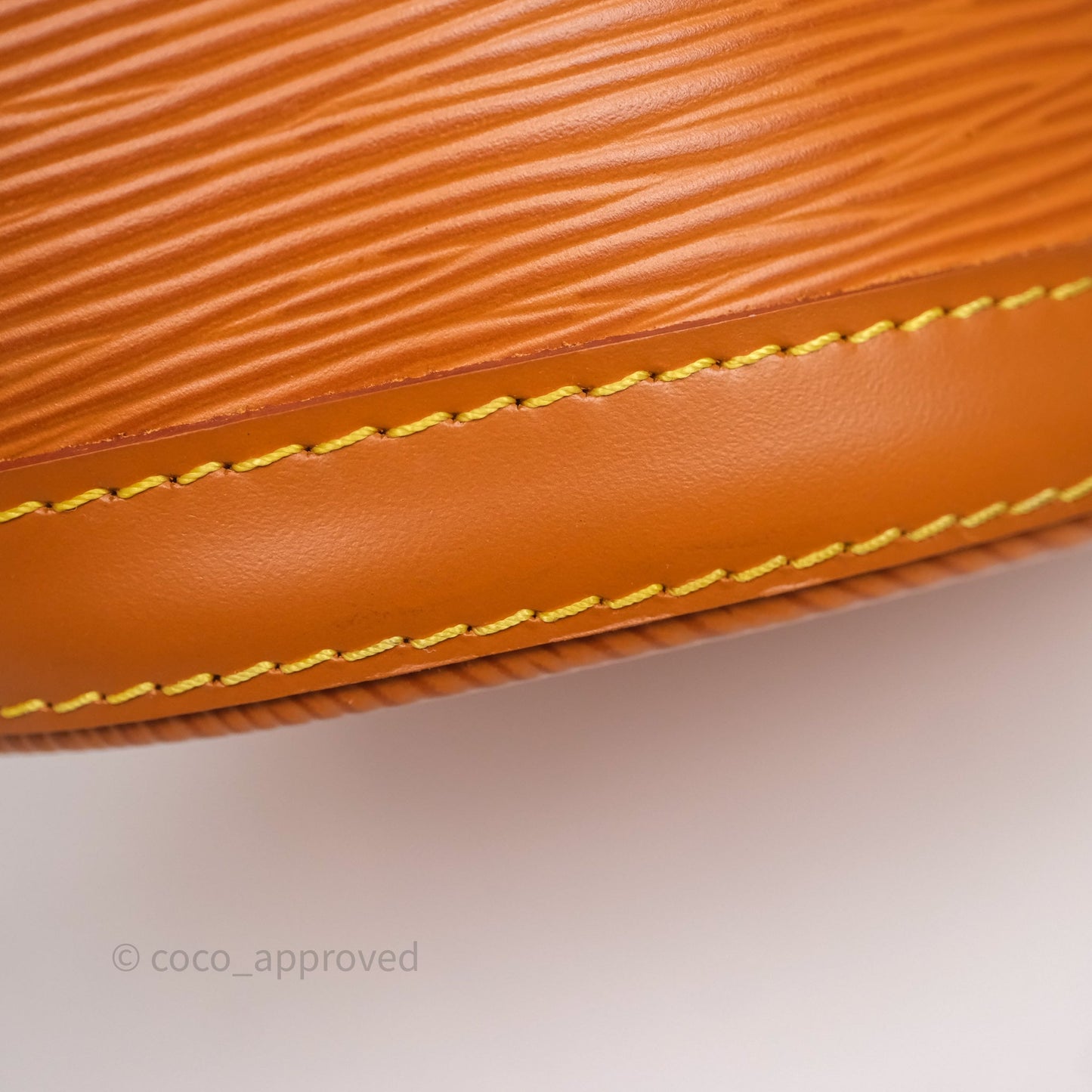 Louis Vuitton Cluny Shoulder Bag Brown Epi