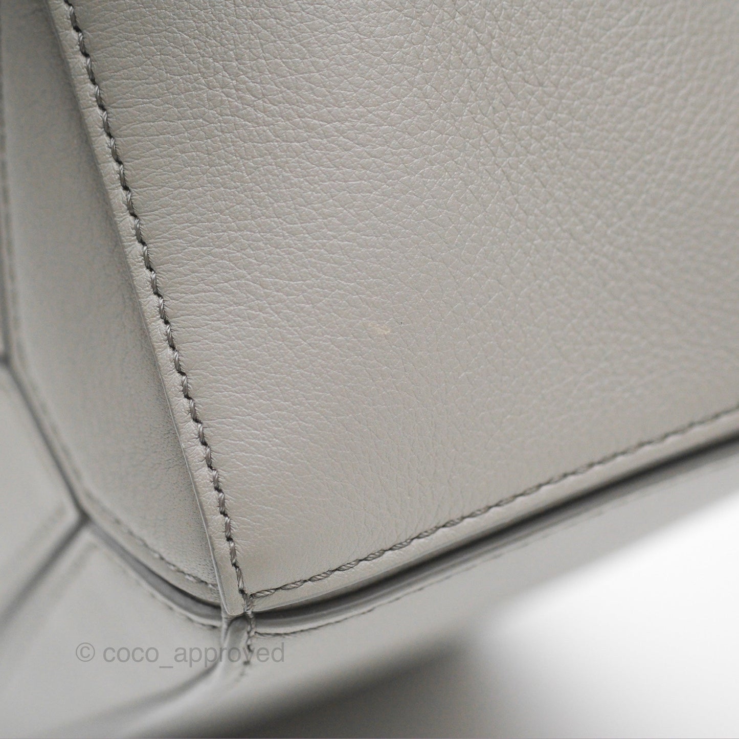 Loewe Small Puzzle Bag Grey Calfskin