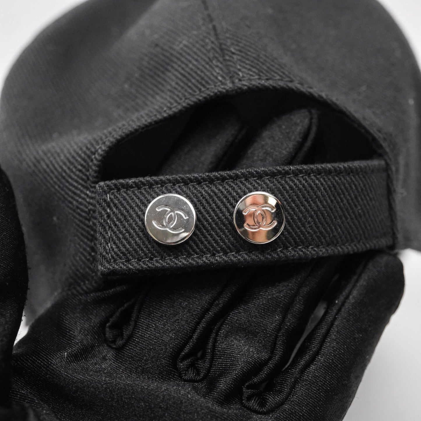 Chanel CC Baseball Cap Black