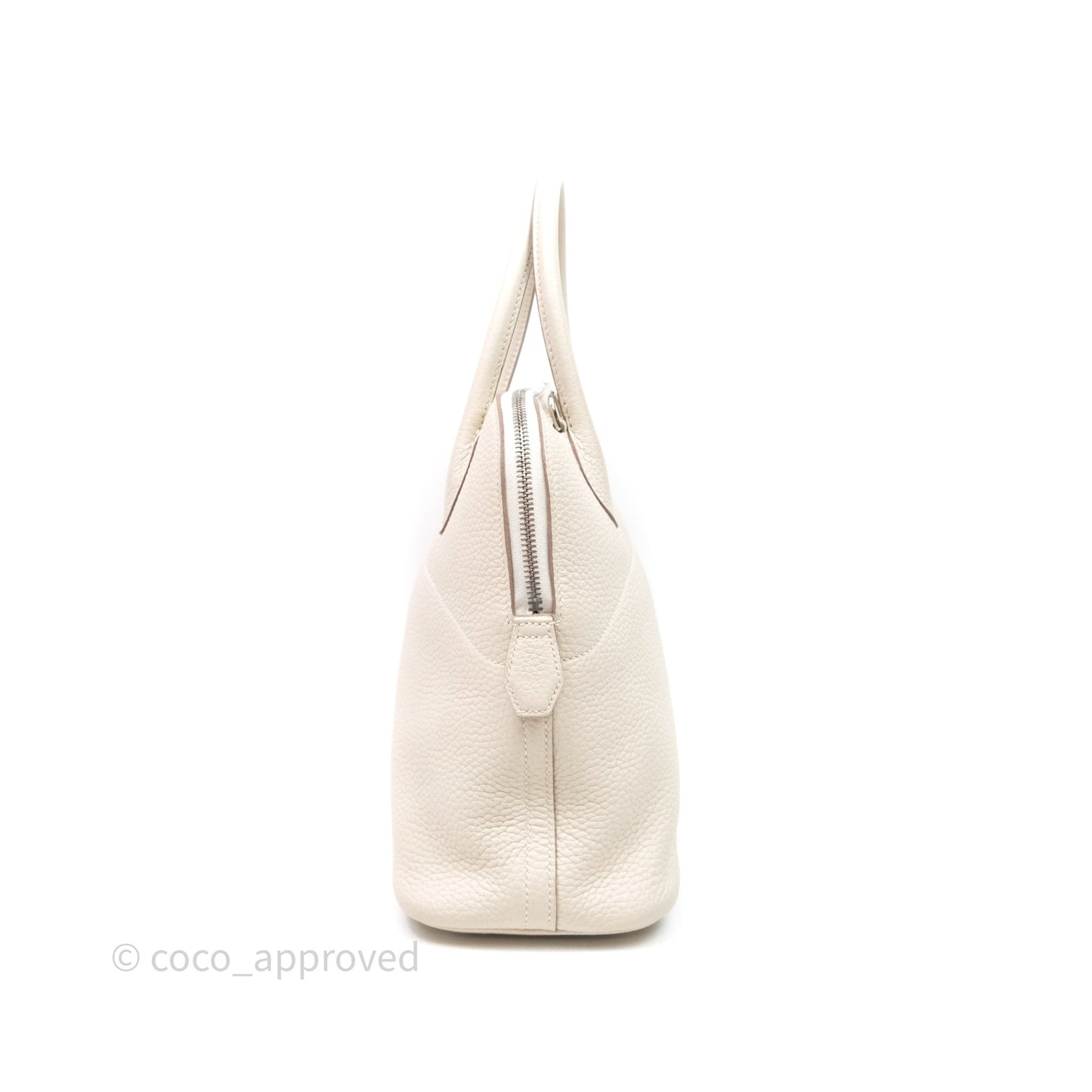 Hermes Bolide 31 Clemence Craie 10 Palladium Hardware