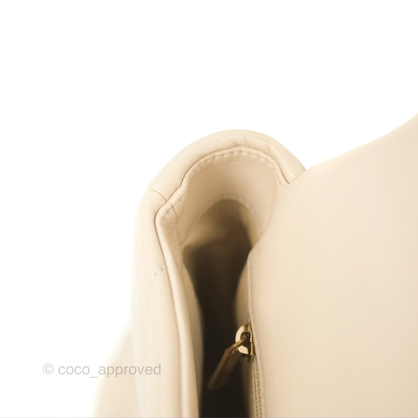 Chanel 19 Small Ivory Beige Mixed Hardware