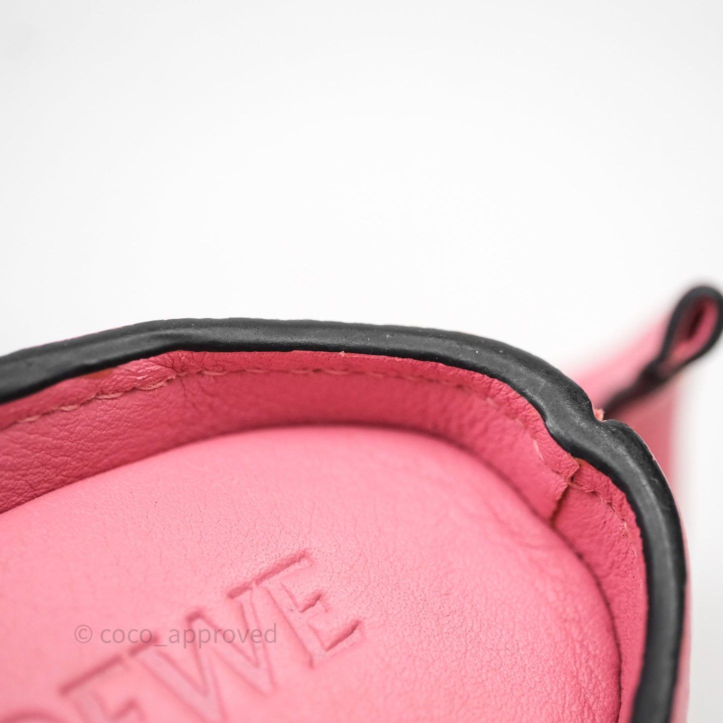 Loewe Elephant Coin Case Pink