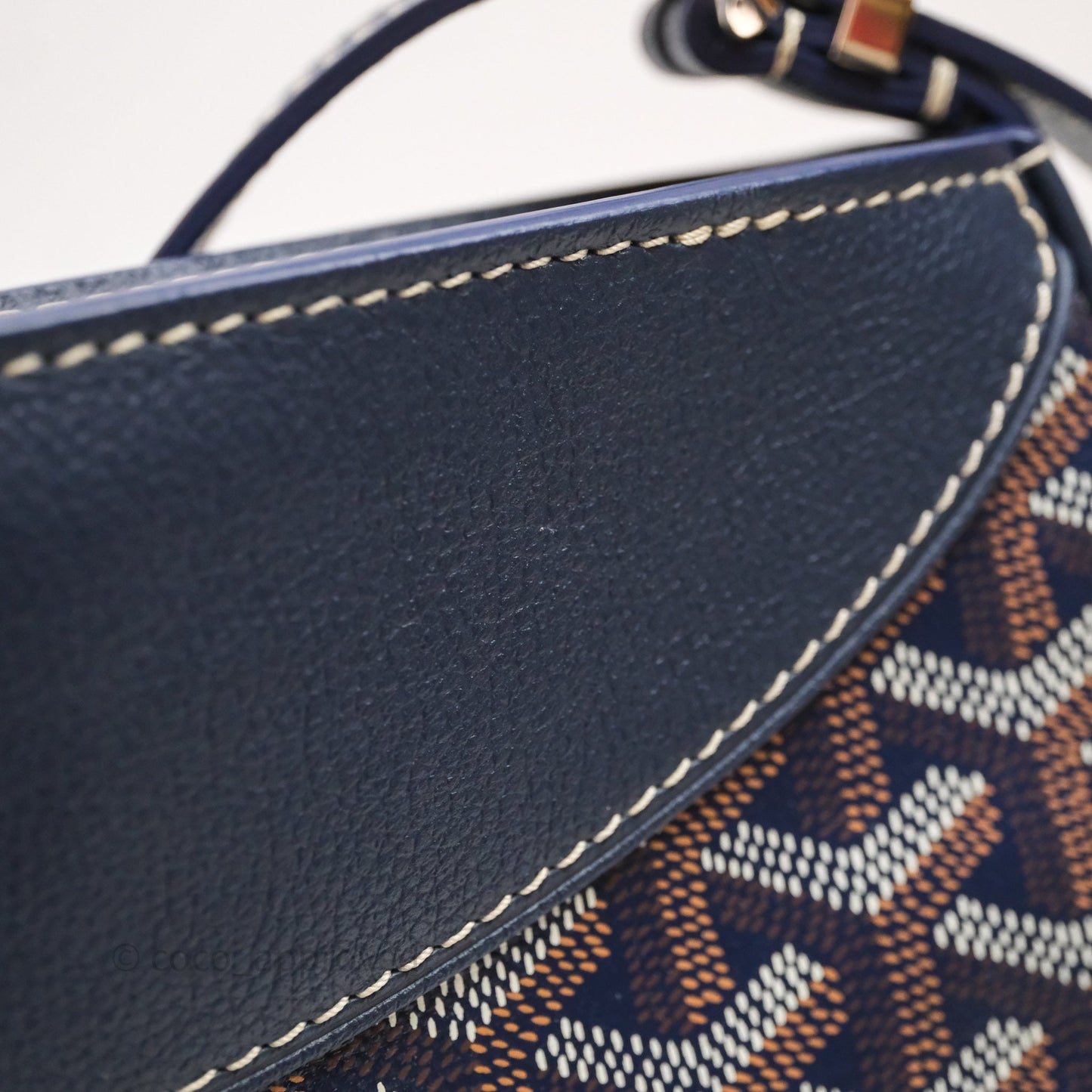 Goyard Hirondelle Bag Navy Blue
