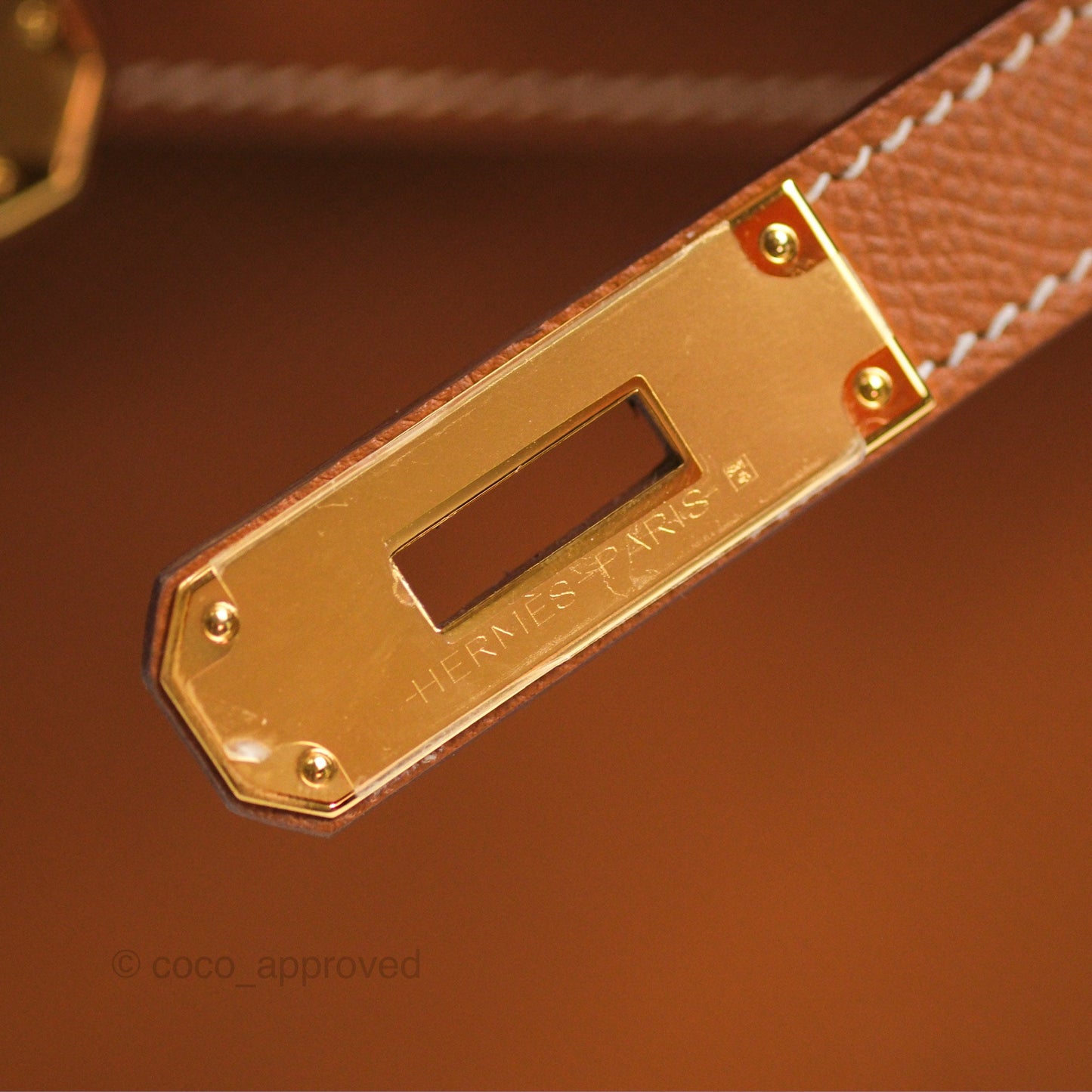 Hermès Kelly Sellier 28 Gold 37 Epsom Gold Hardware