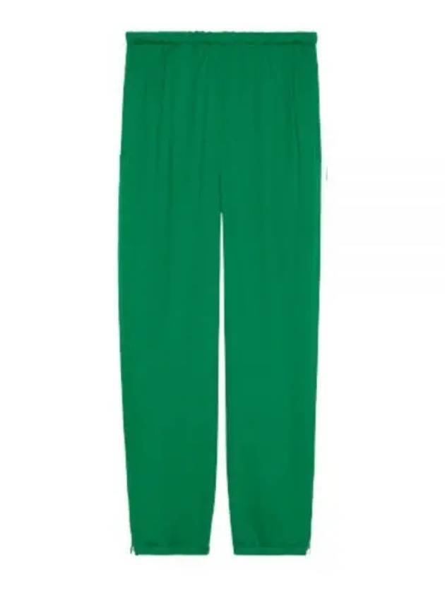 Luxury Gucci Trending 2025 Technical Jersey Sweat Track Pants Green